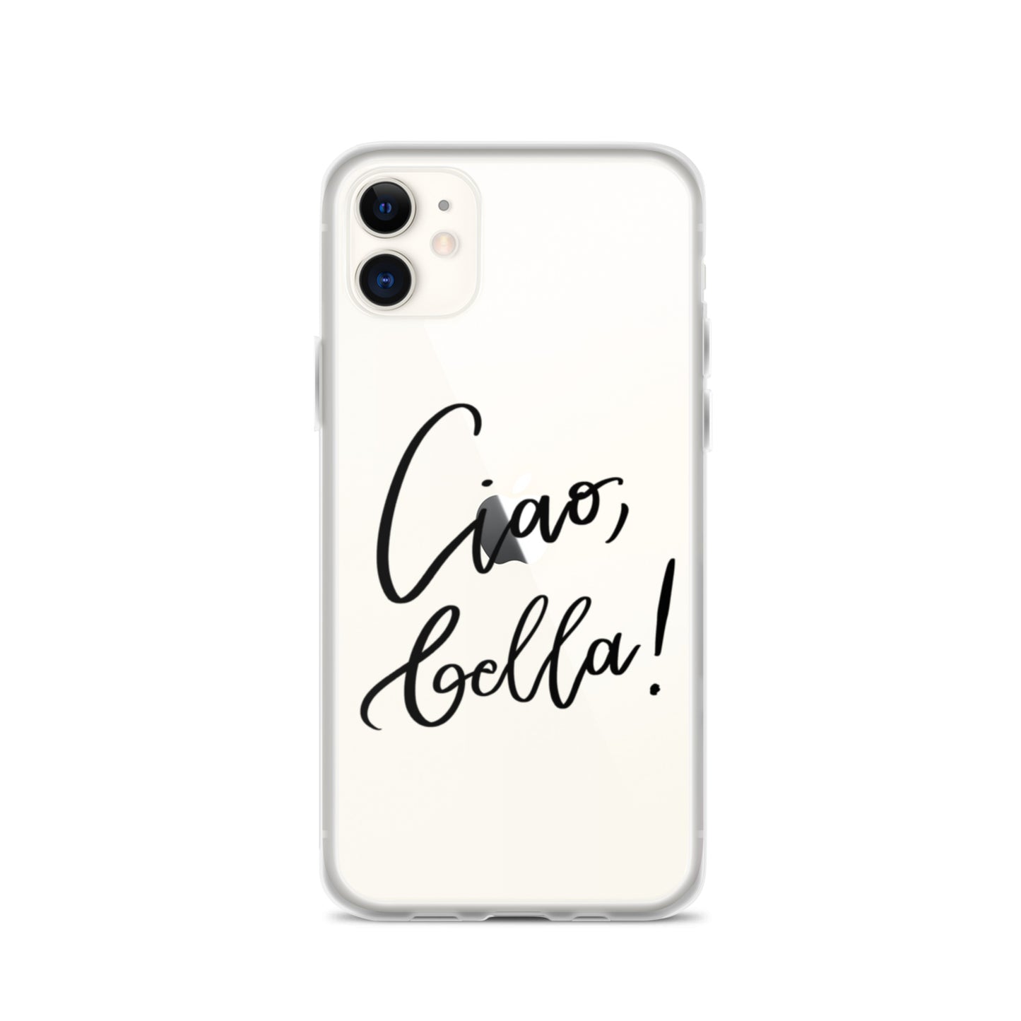 Clear Case for iPhone® "Ciao, bella!"