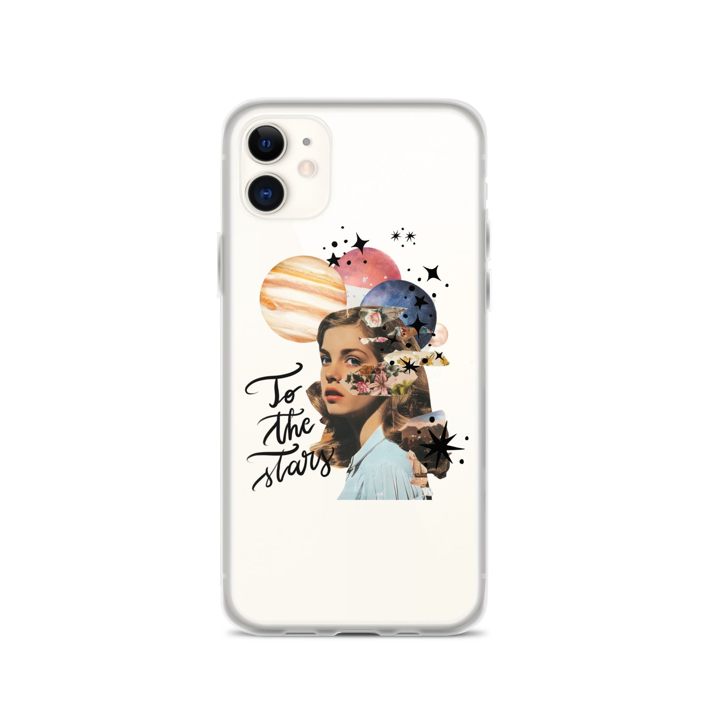 Clear Case for iPhone® "To the stars"