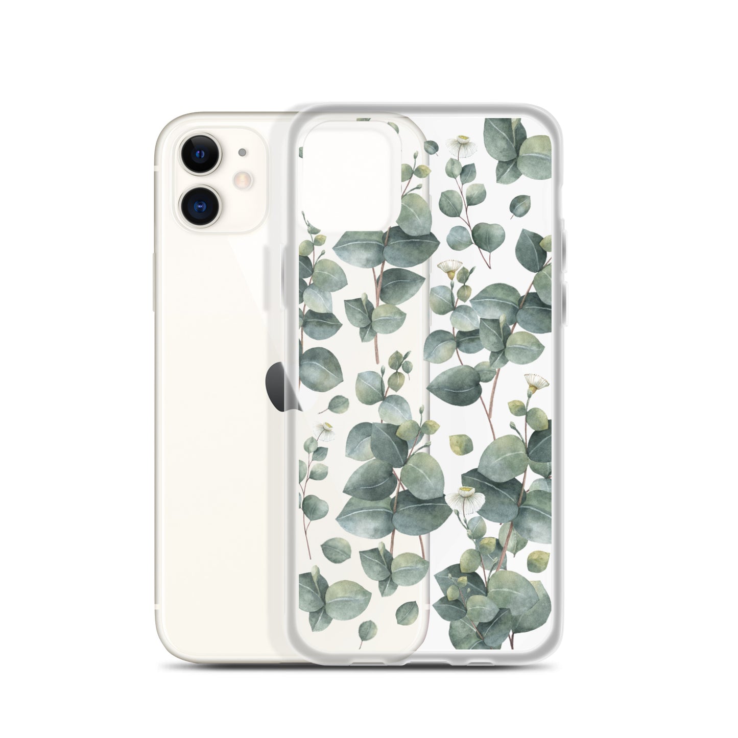Clear Case for iPhone® "Eucalyptus"
