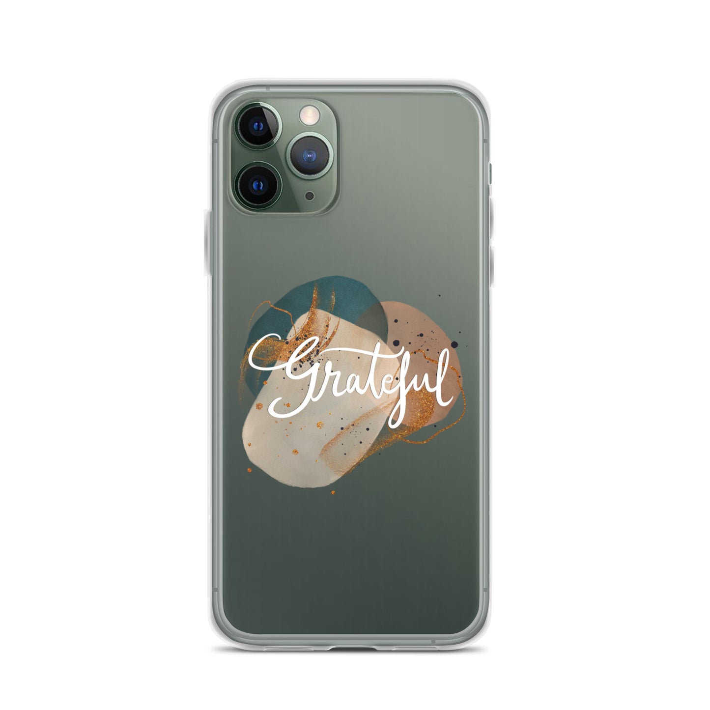 Clear Case for iPhone® "Grateful"