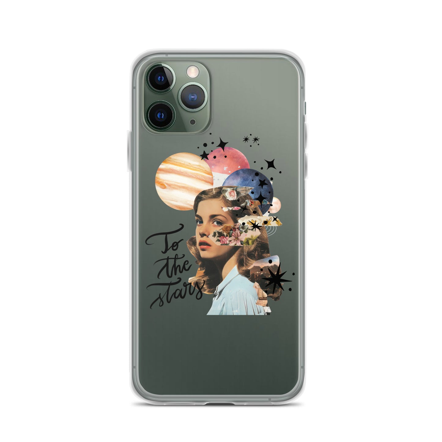 Clear Case for iPhone® "To the stars"