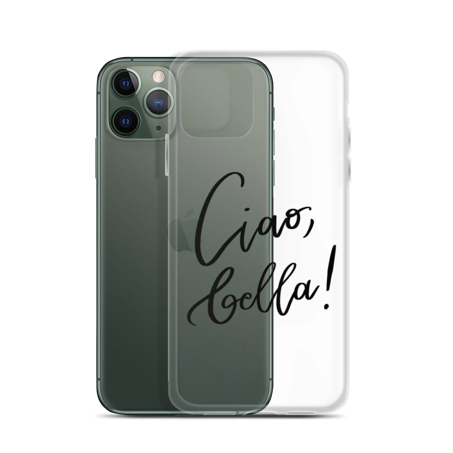 Clear Case for iPhone® "Ciao, bella!"