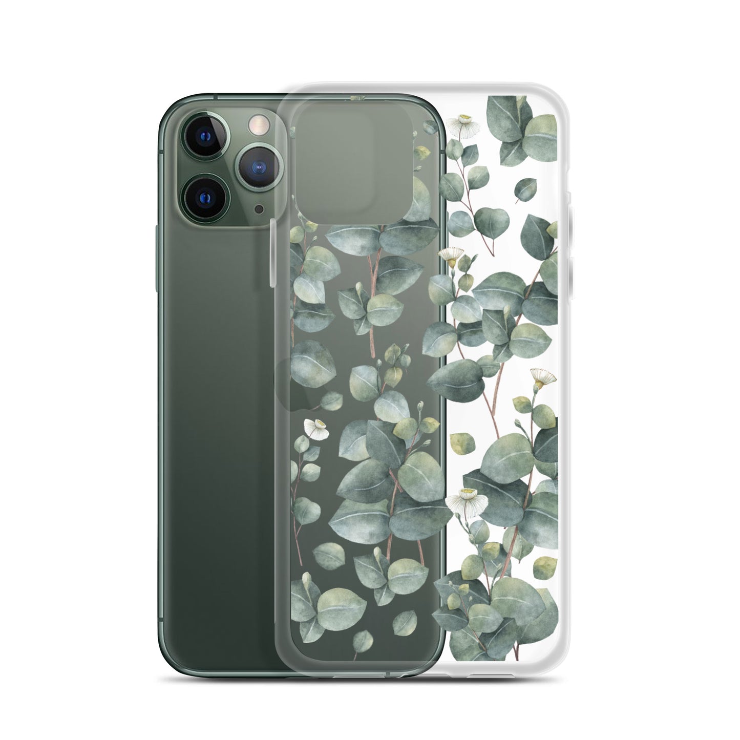 Clear Case for iPhone® "Eucalyptus"