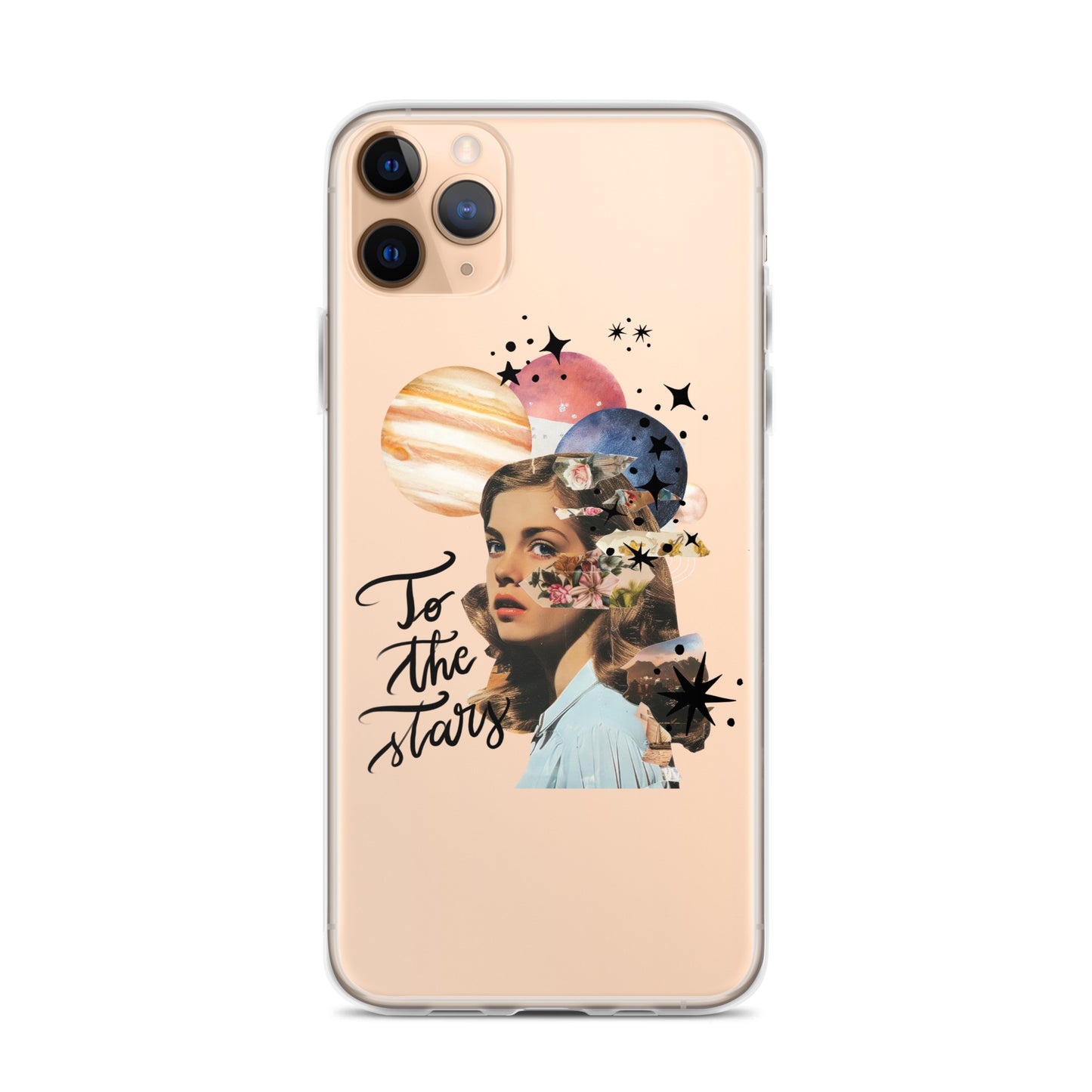 Clear Case for iPhone® "To the stars"