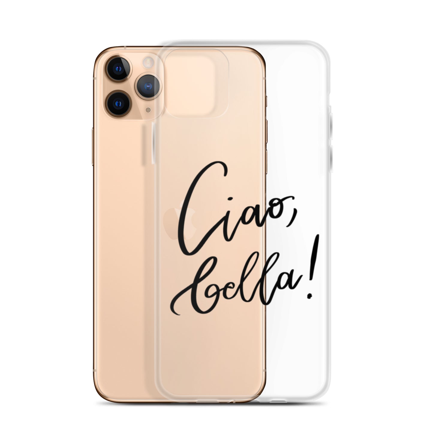 Clear Case for iPhone® "Ciao, bella!"