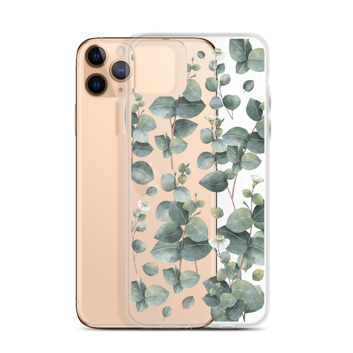 Clear Case for iPhone® "Eucalyptus"