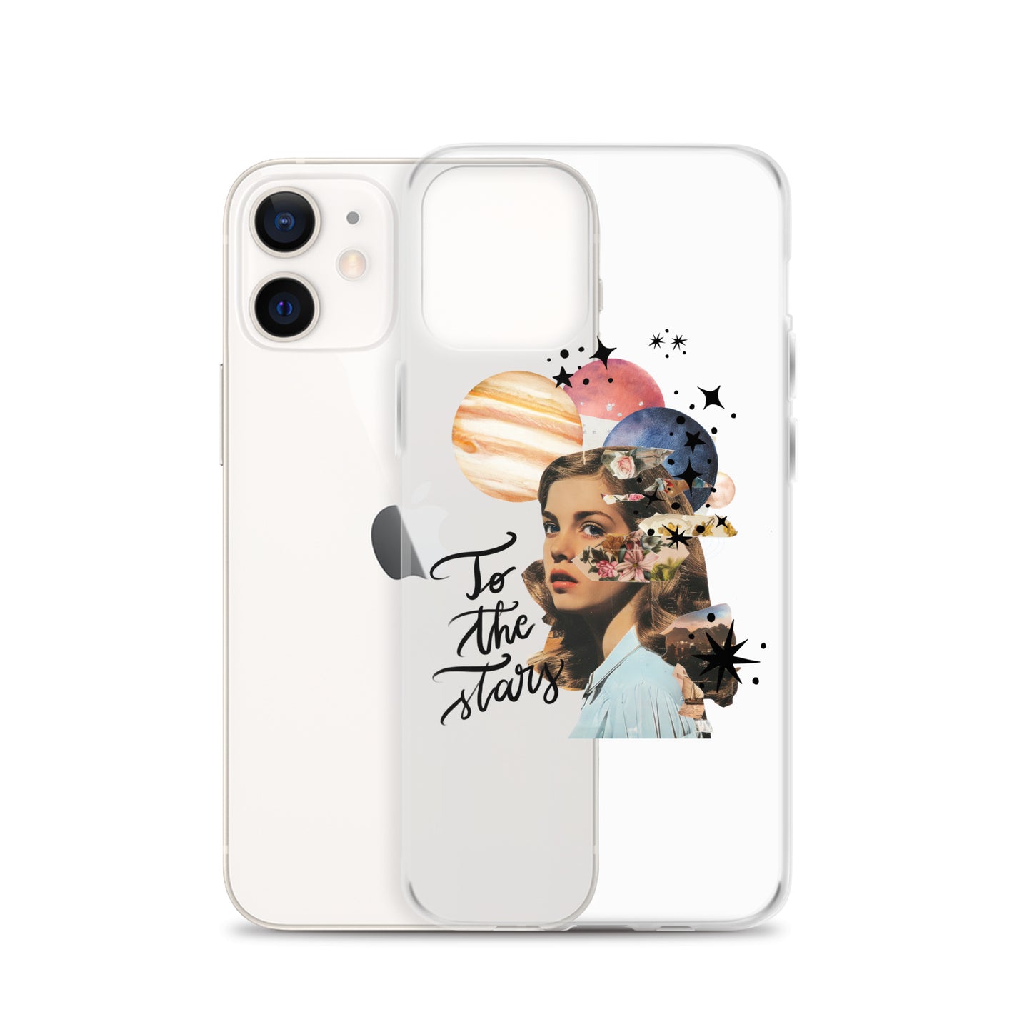 Clear Case for iPhone® "To the stars"