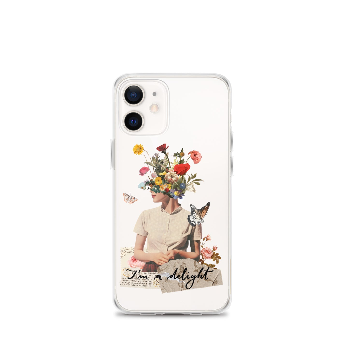 Clear Case for iPhone® "I'm a delight"