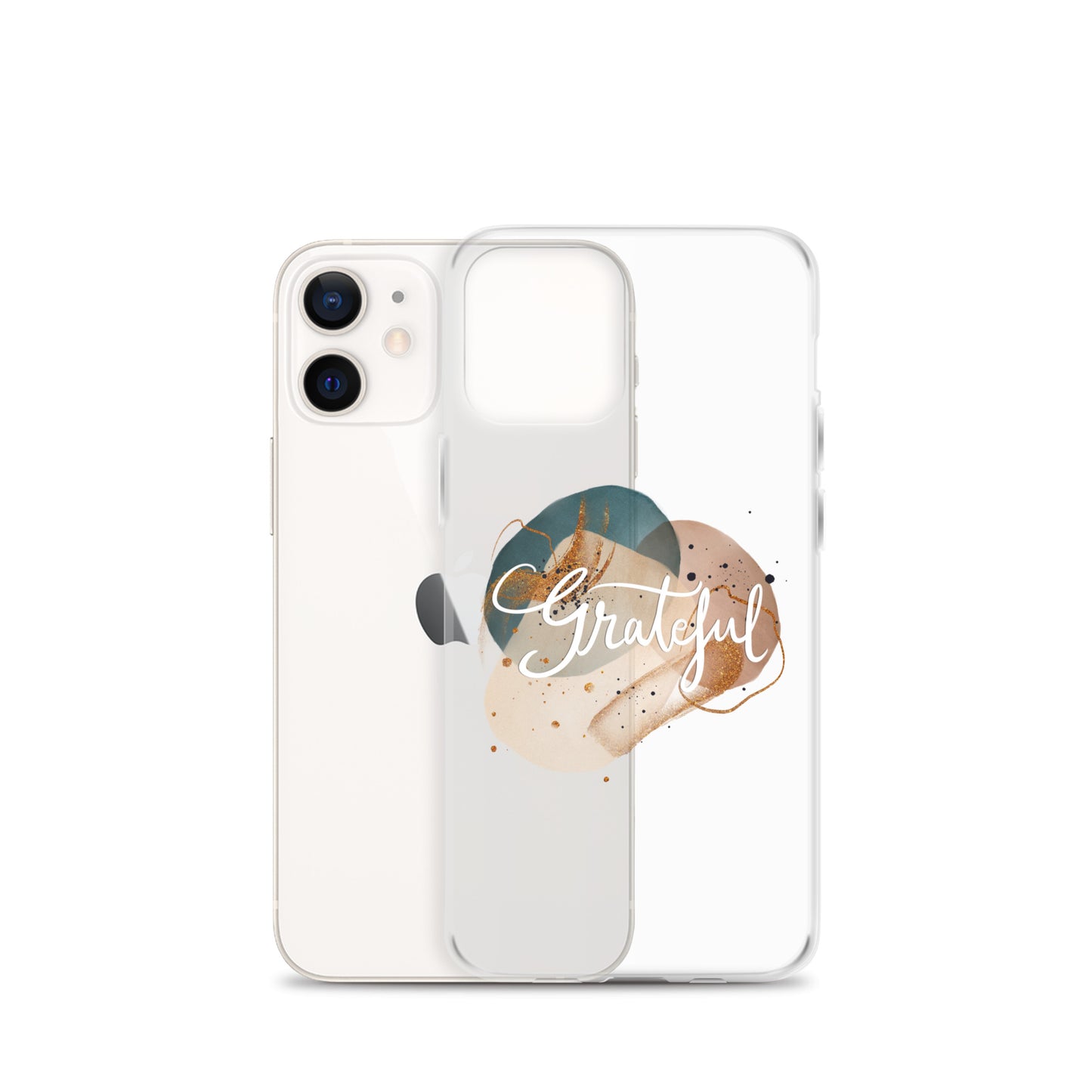 Clear Case for iPhone® "Grateful"