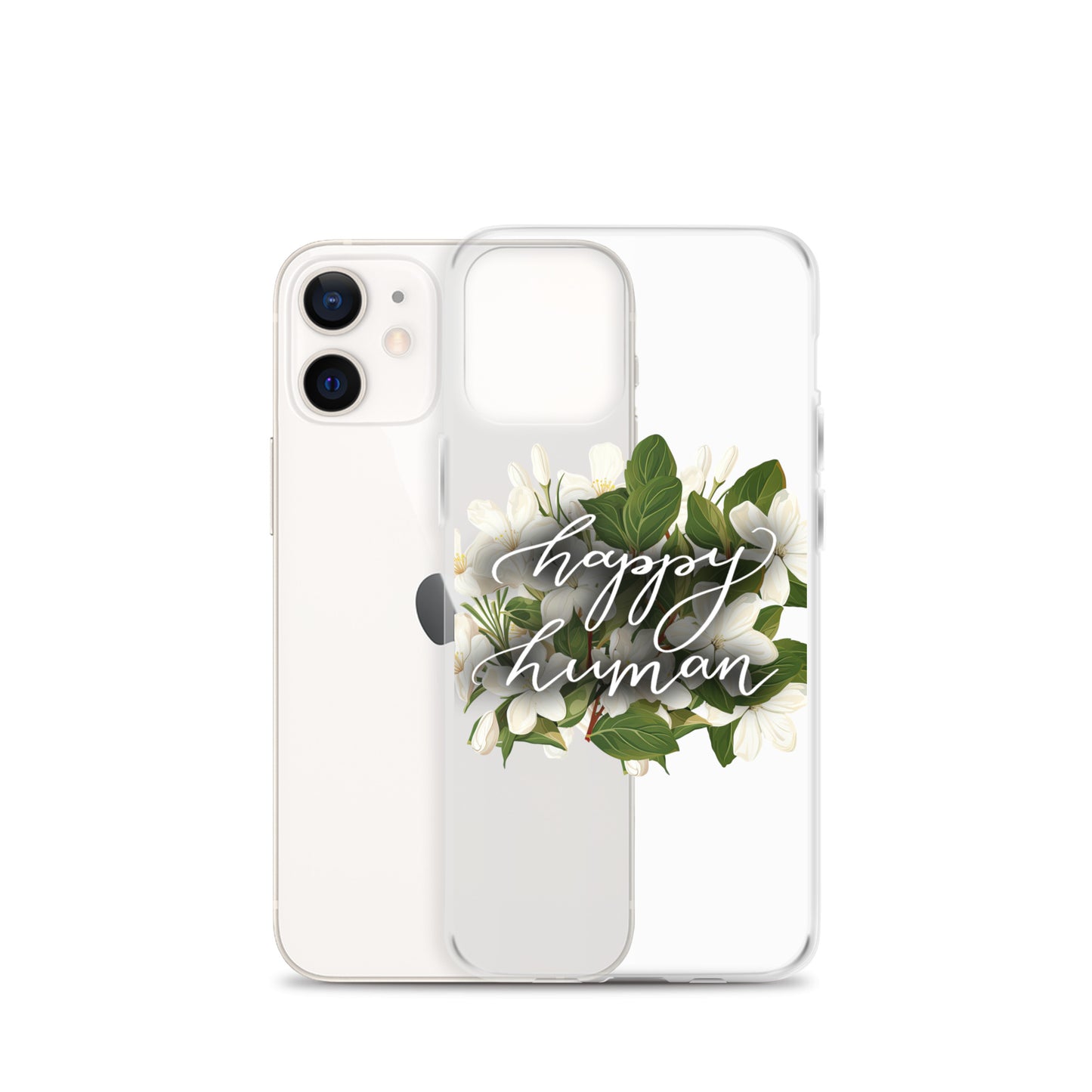 Clear Case for iPhone® "happy human"