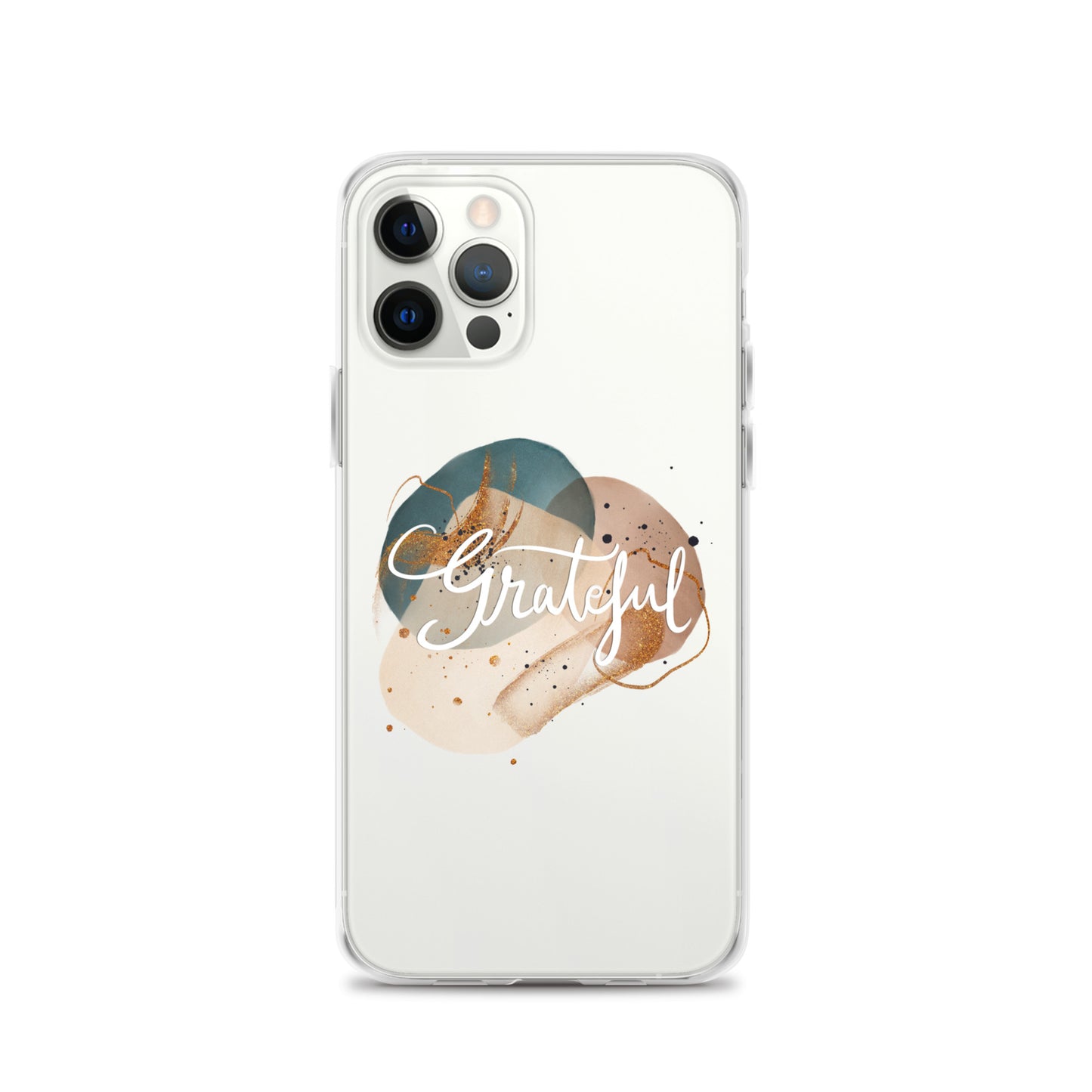 Clear Case for iPhone® "Grateful"