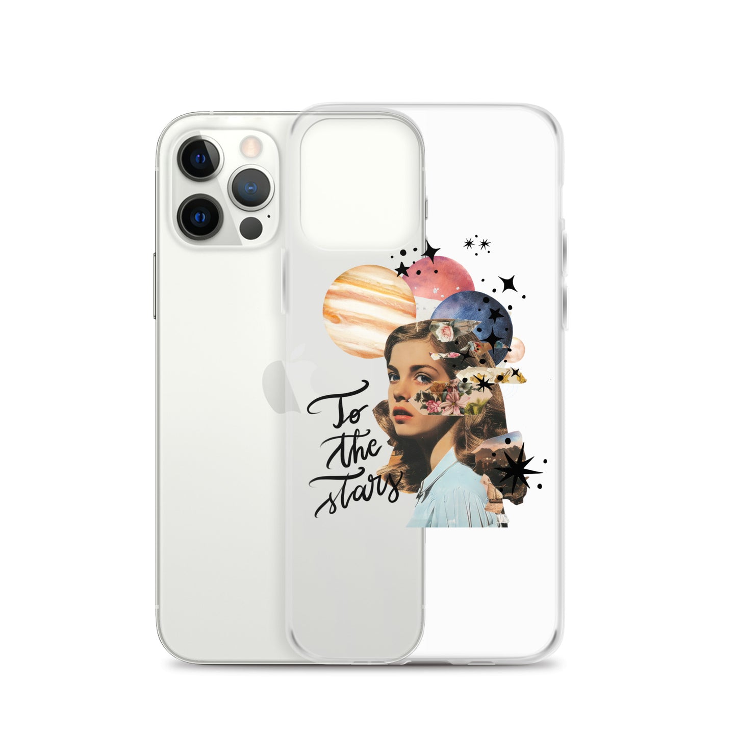 Clear Case for iPhone® "To the stars"