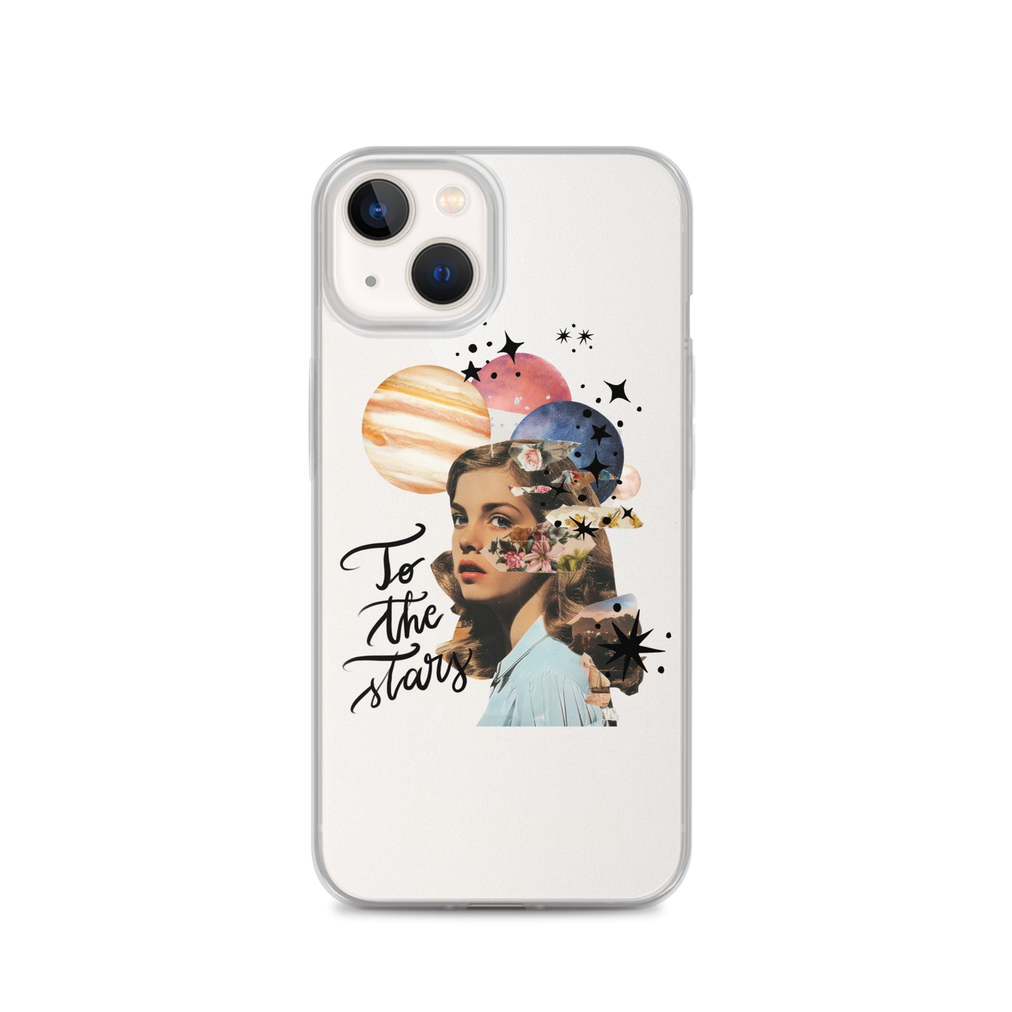 Clear Case for iPhone® "To the stars"