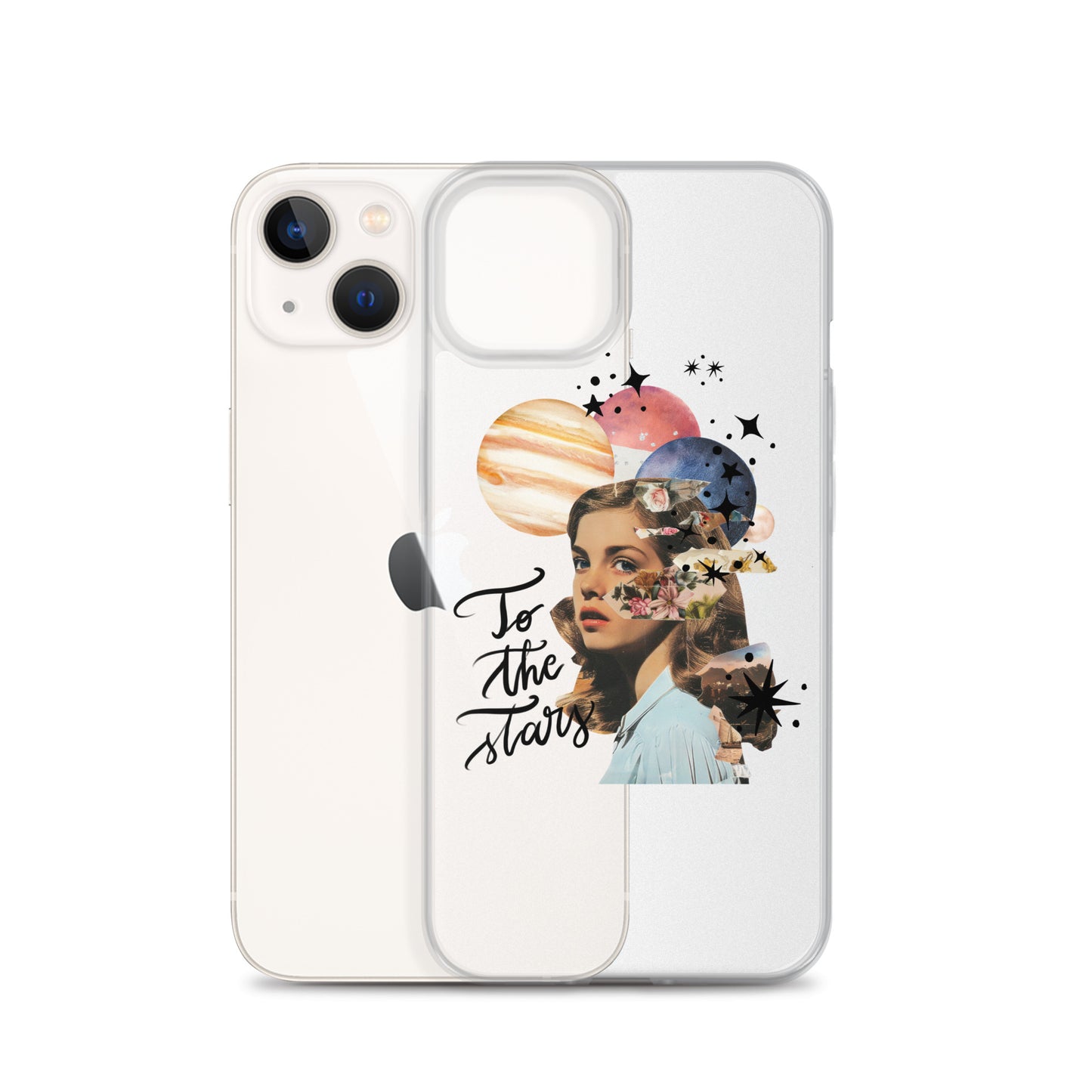 Clear Case for iPhone® "To the stars"
