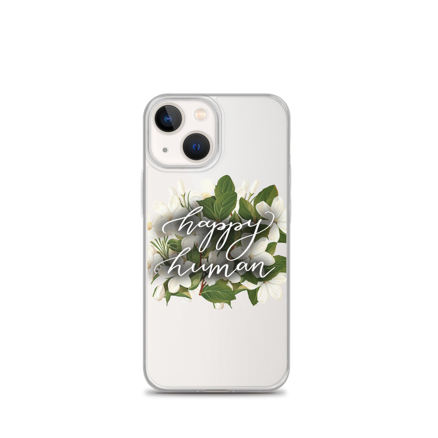 Clear Case for iPhone® "happy human"