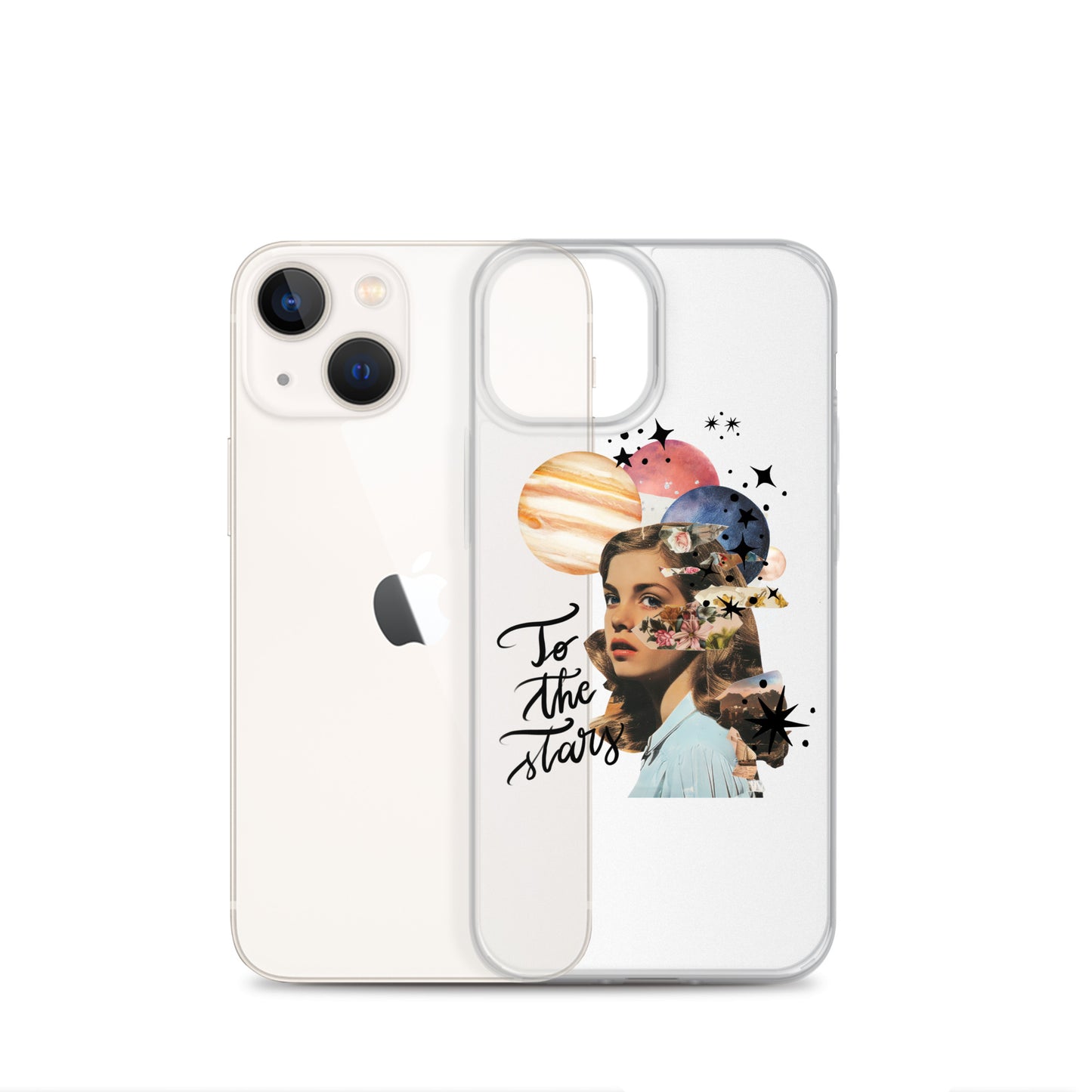 Clear Case for iPhone® "To the stars"
