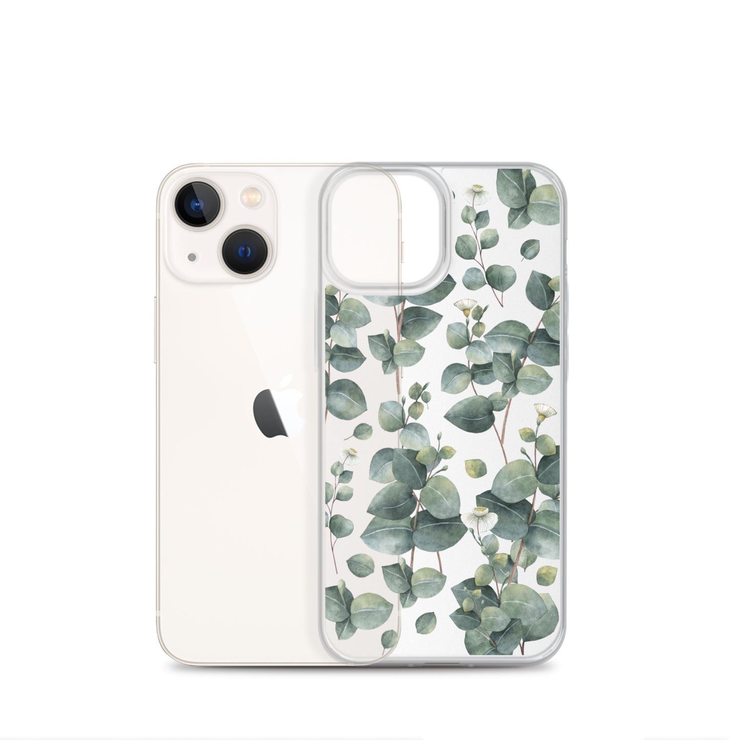 Clear Case for iPhone® "Eucalyptus"