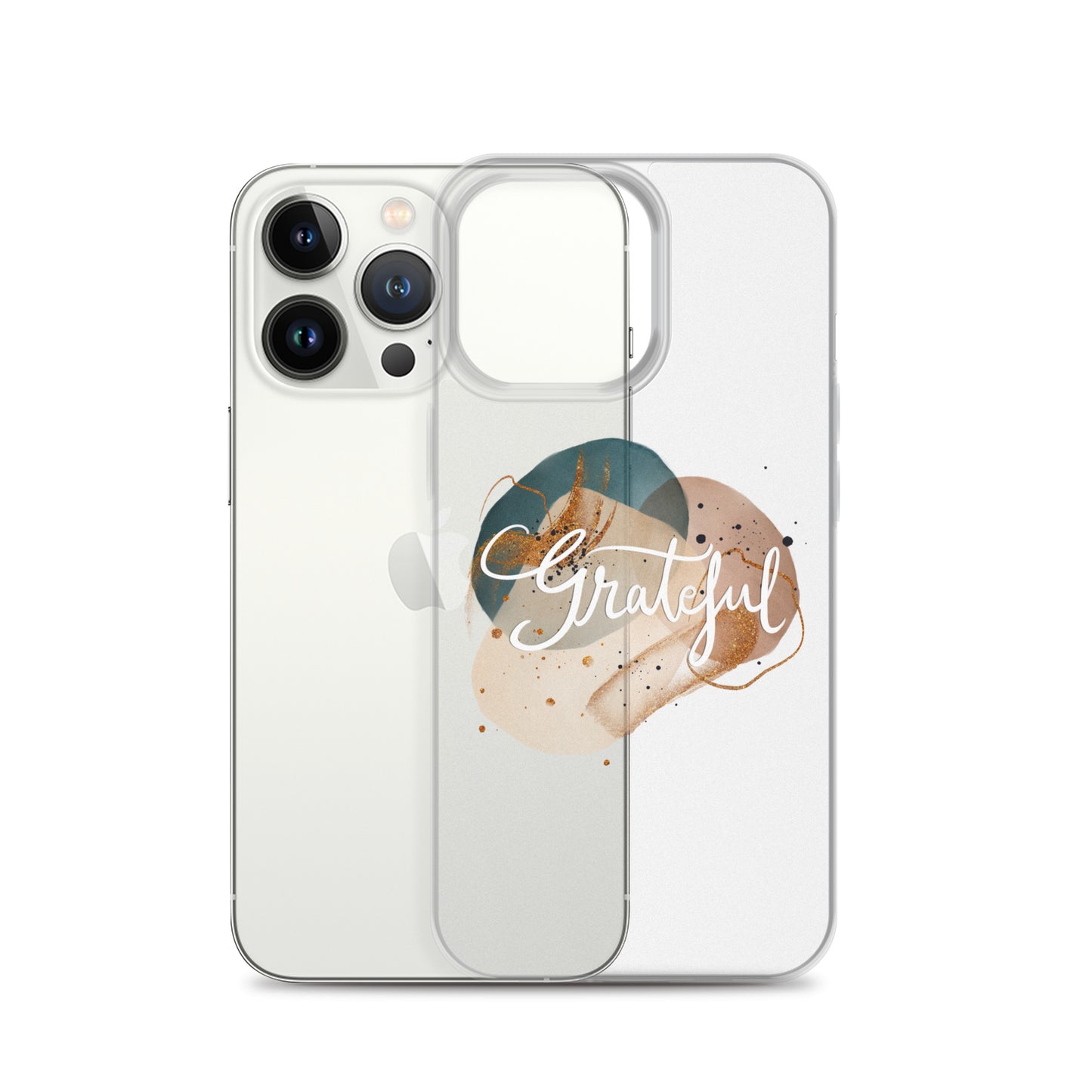 Clear Case for iPhone® "Grateful"