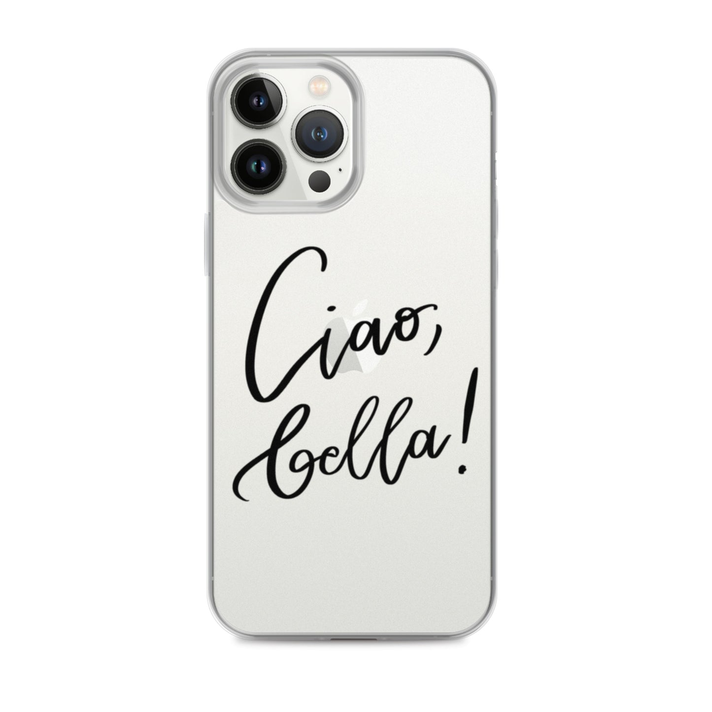Clear Case for iPhone® "Ciao, bella!"