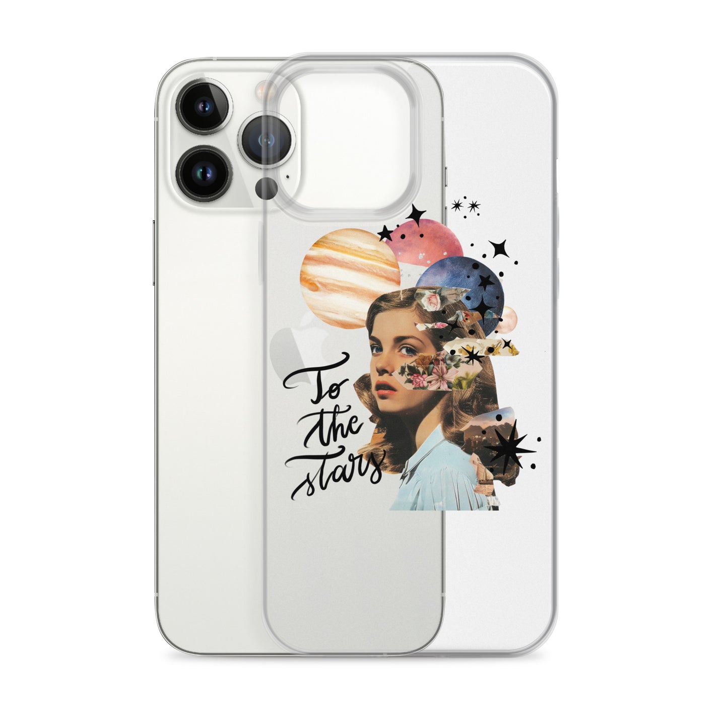 Clear Case for iPhone® "To the stars"