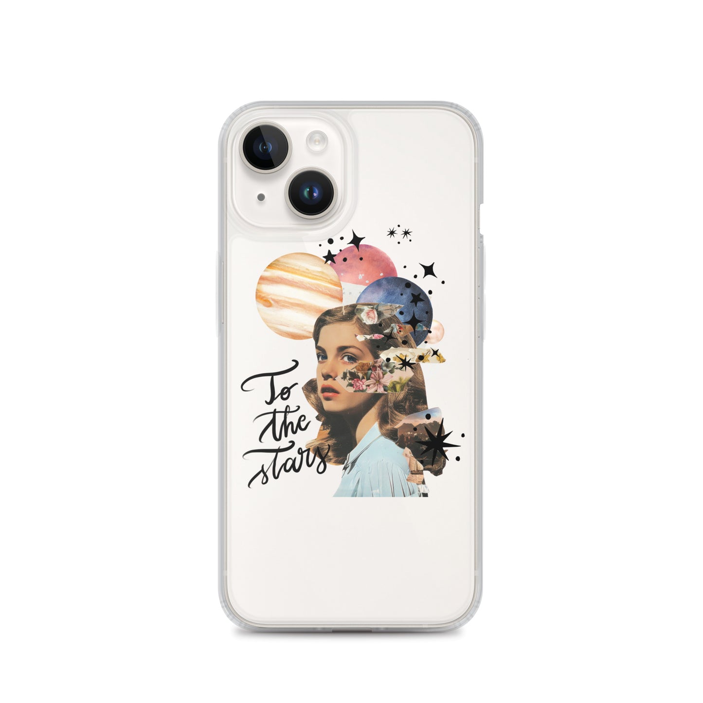 Clear Case for iPhone® "To the stars"