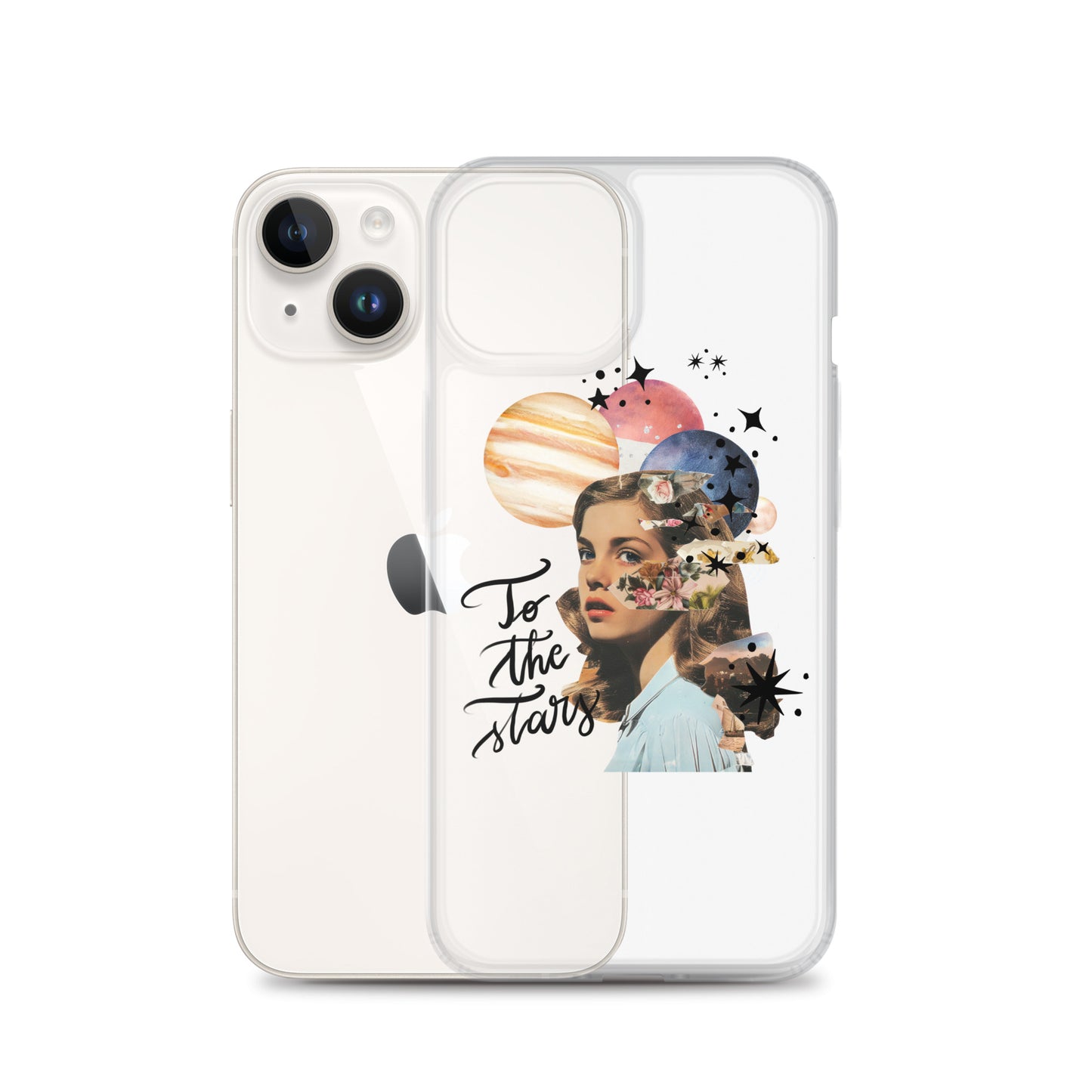 Clear Case for iPhone® "To the stars"