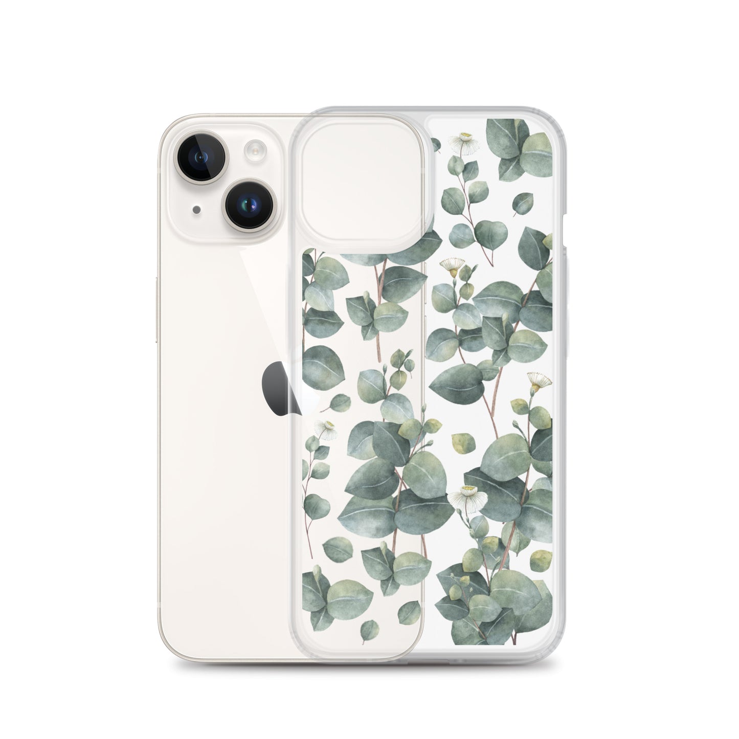 Clear Case for iPhone® "Eucalyptus"