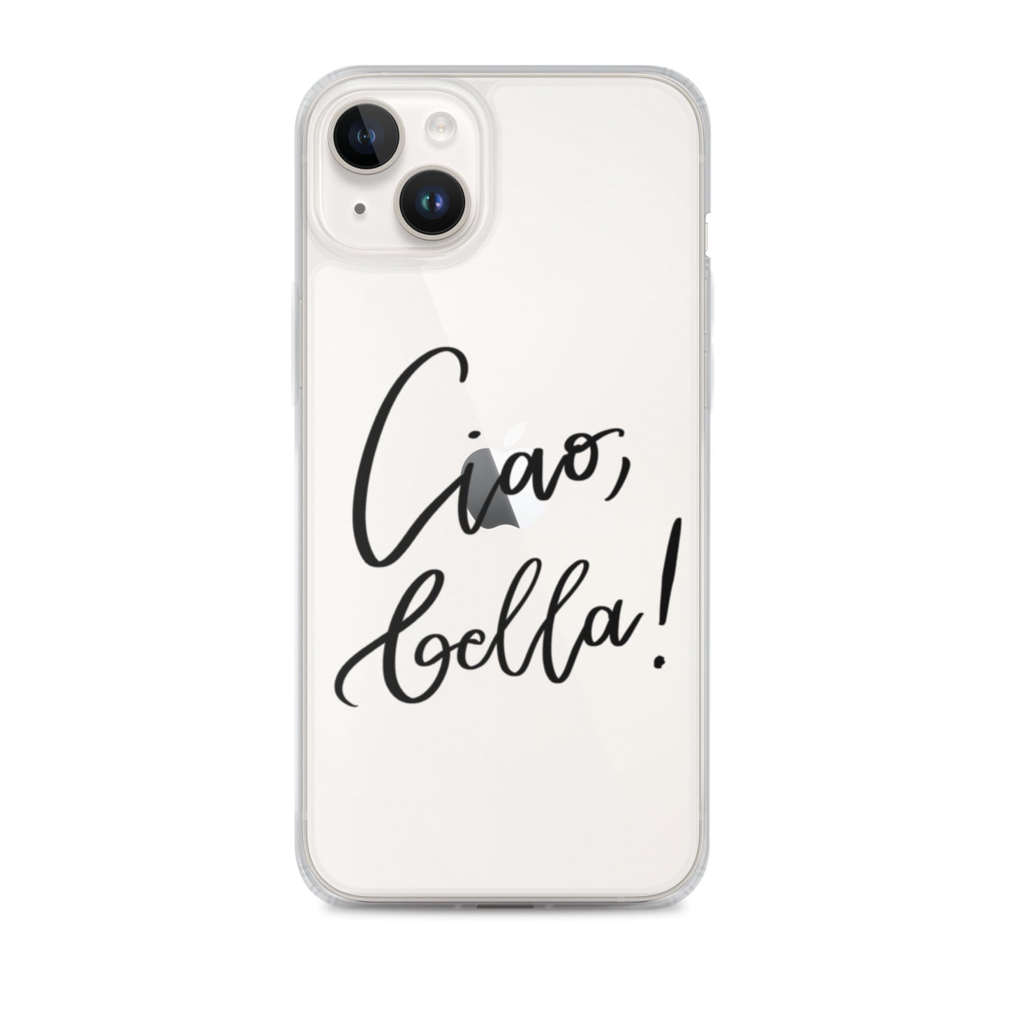 Clear Case for iPhone® "Ciao, bella!"