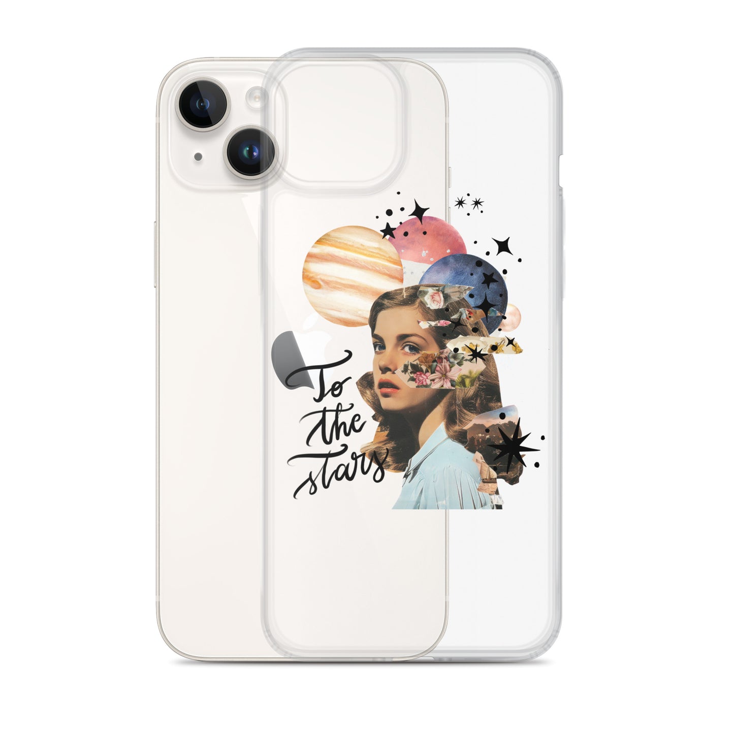 Clear Case for iPhone® "To the stars"