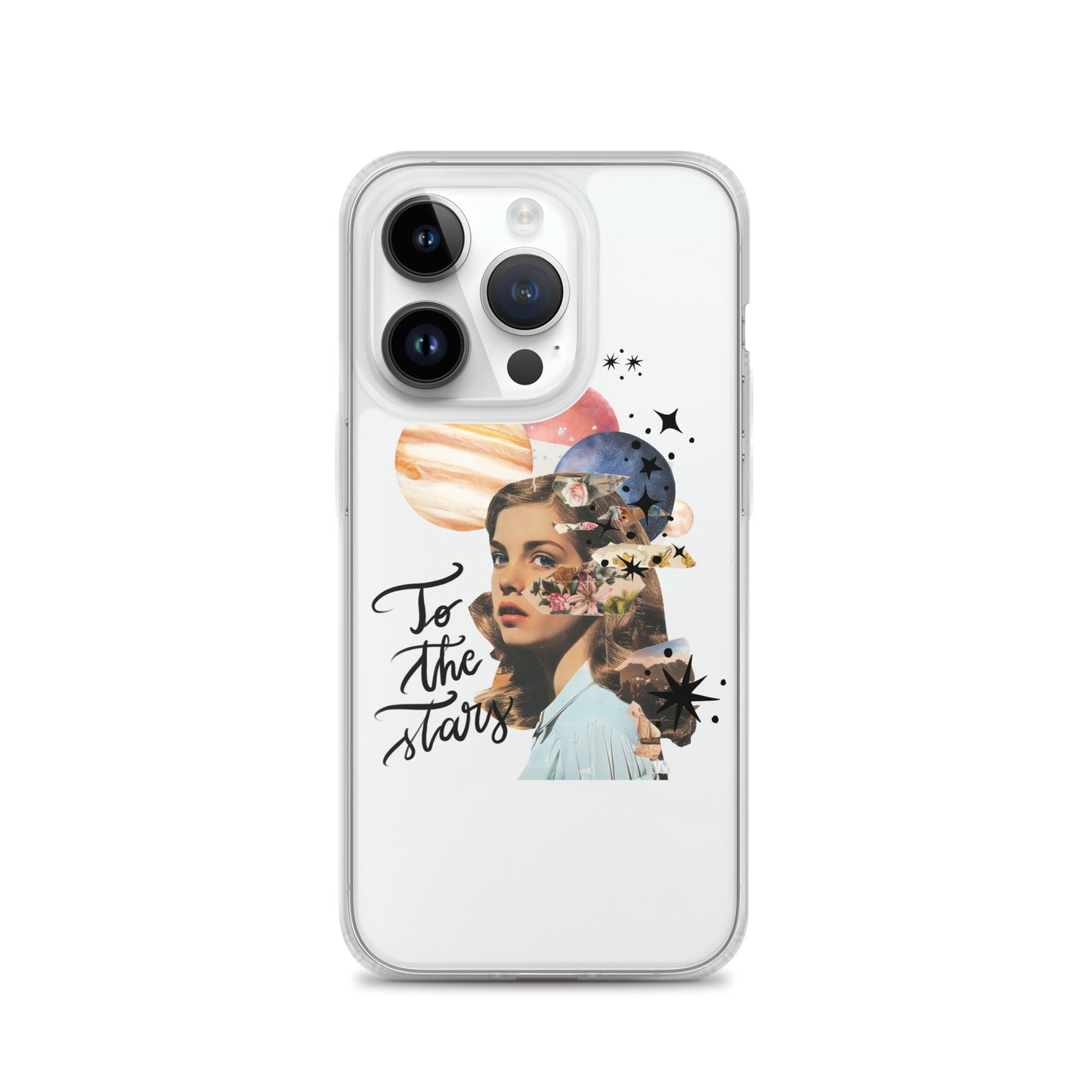 Clear Case for iPhone® "To the stars"
