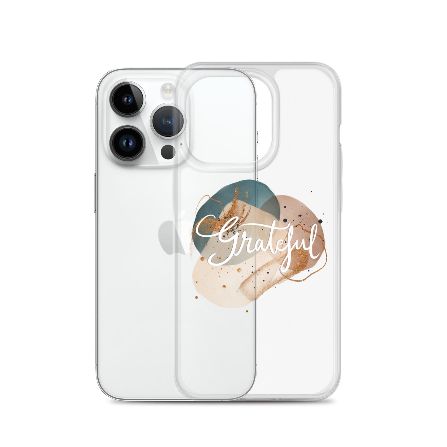 Clear Case for iPhone® "Grateful"