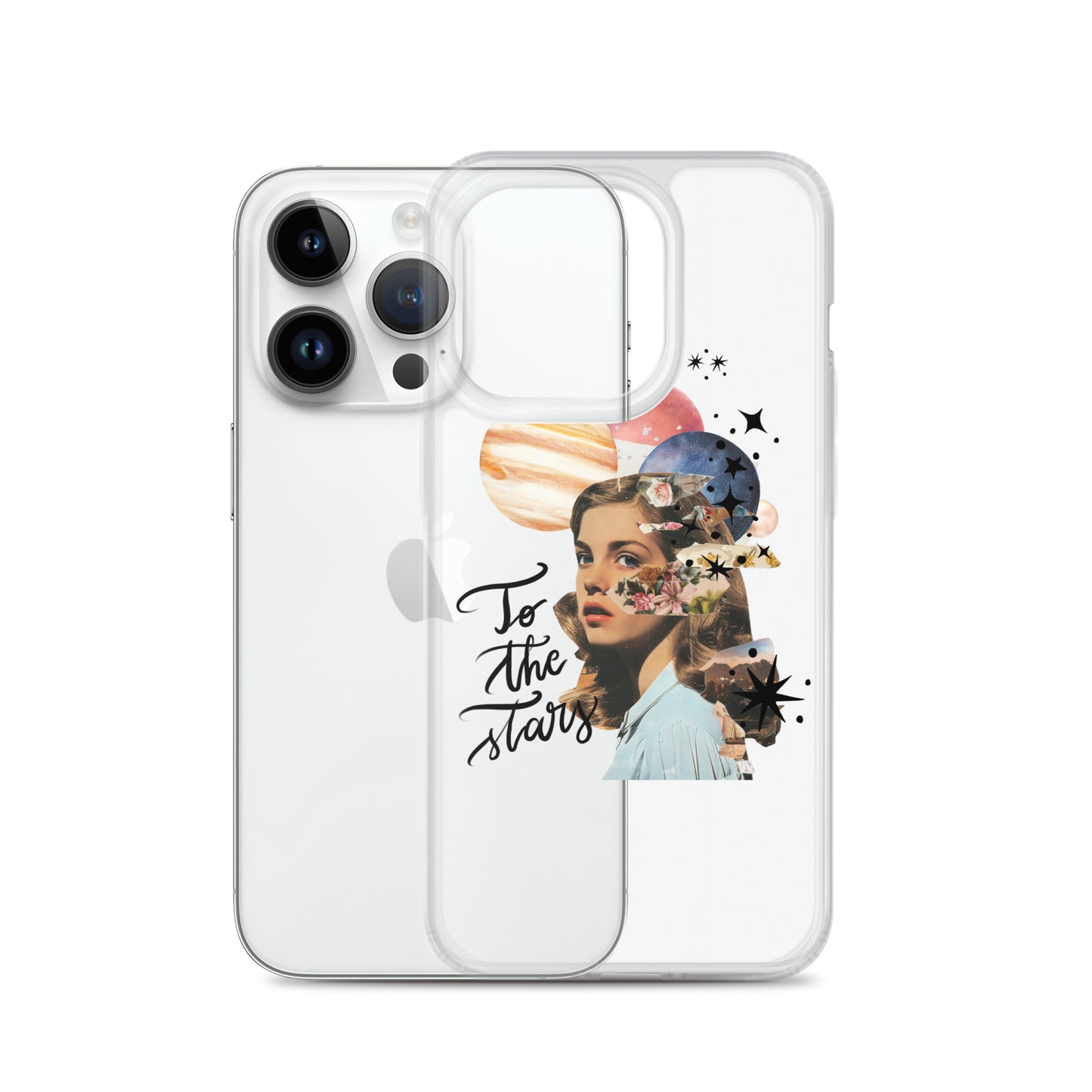 Clear Case for iPhone® "To the stars"