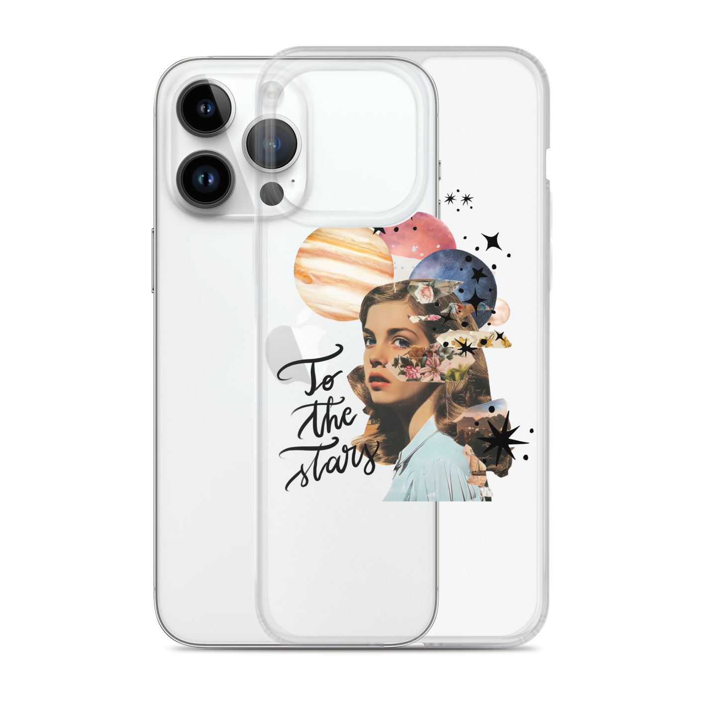 Clear Case for iPhone® "To the stars"