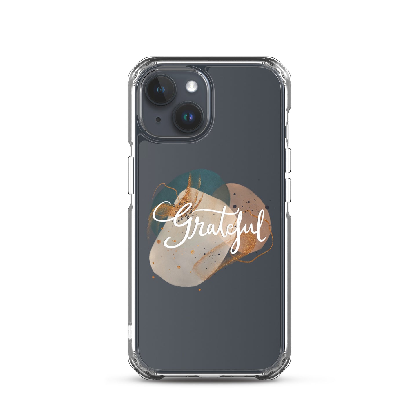 Clear Case for iPhone® "Grateful"