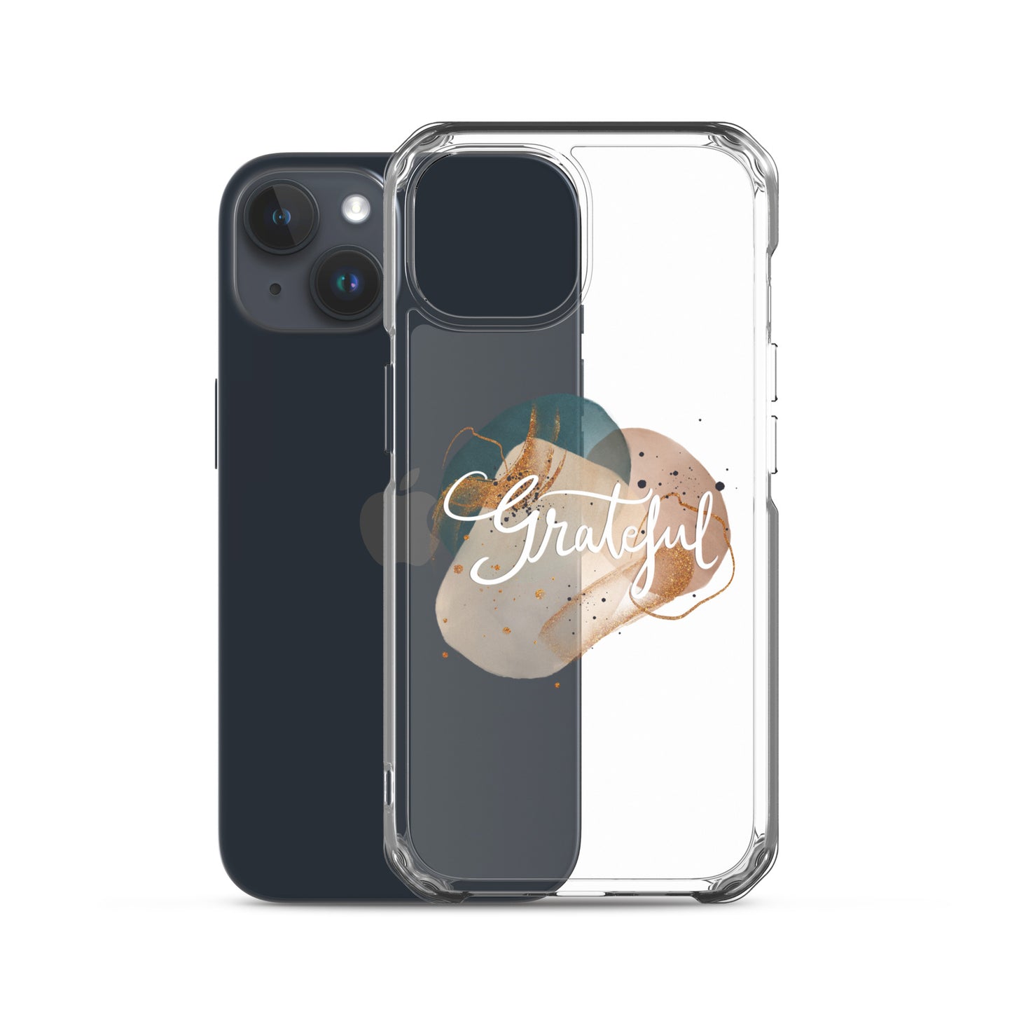 Clear Case for iPhone® "Grateful"