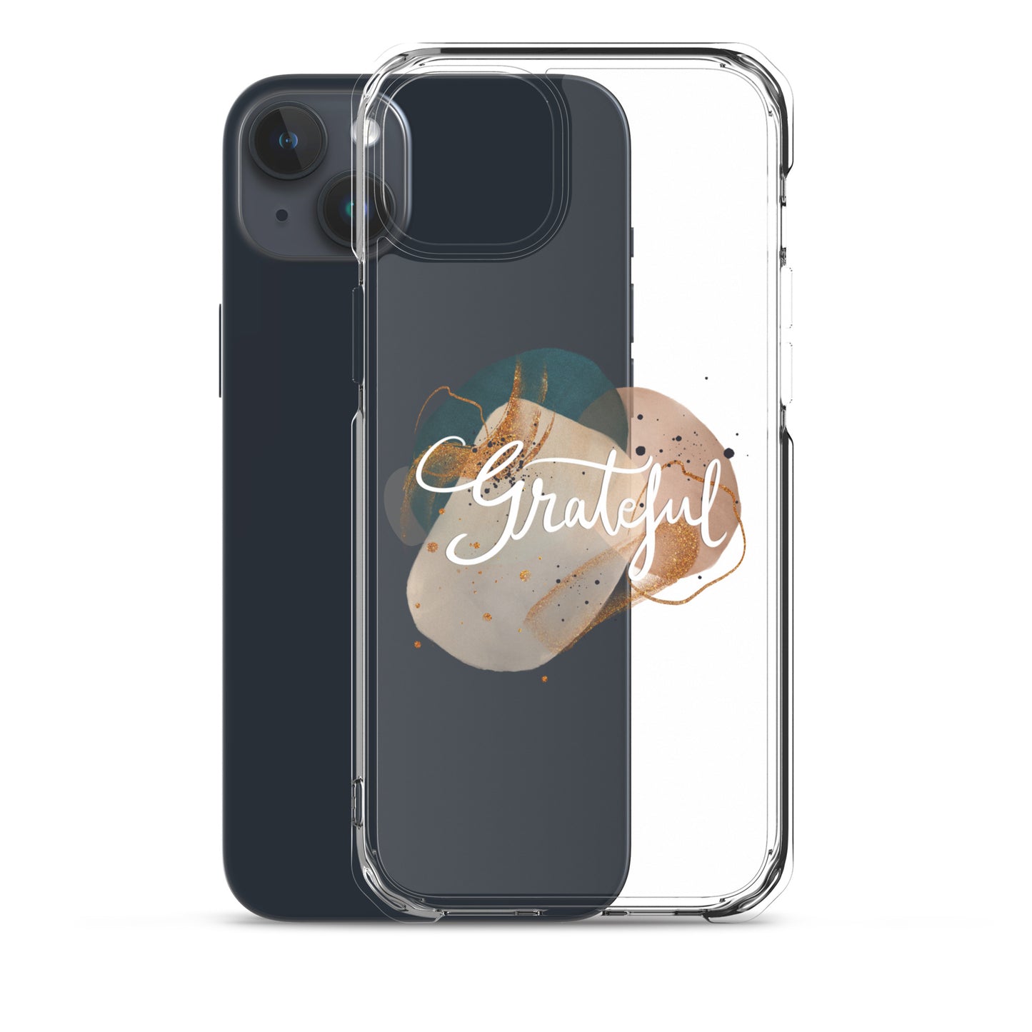 Clear Case for iPhone® "Grateful"