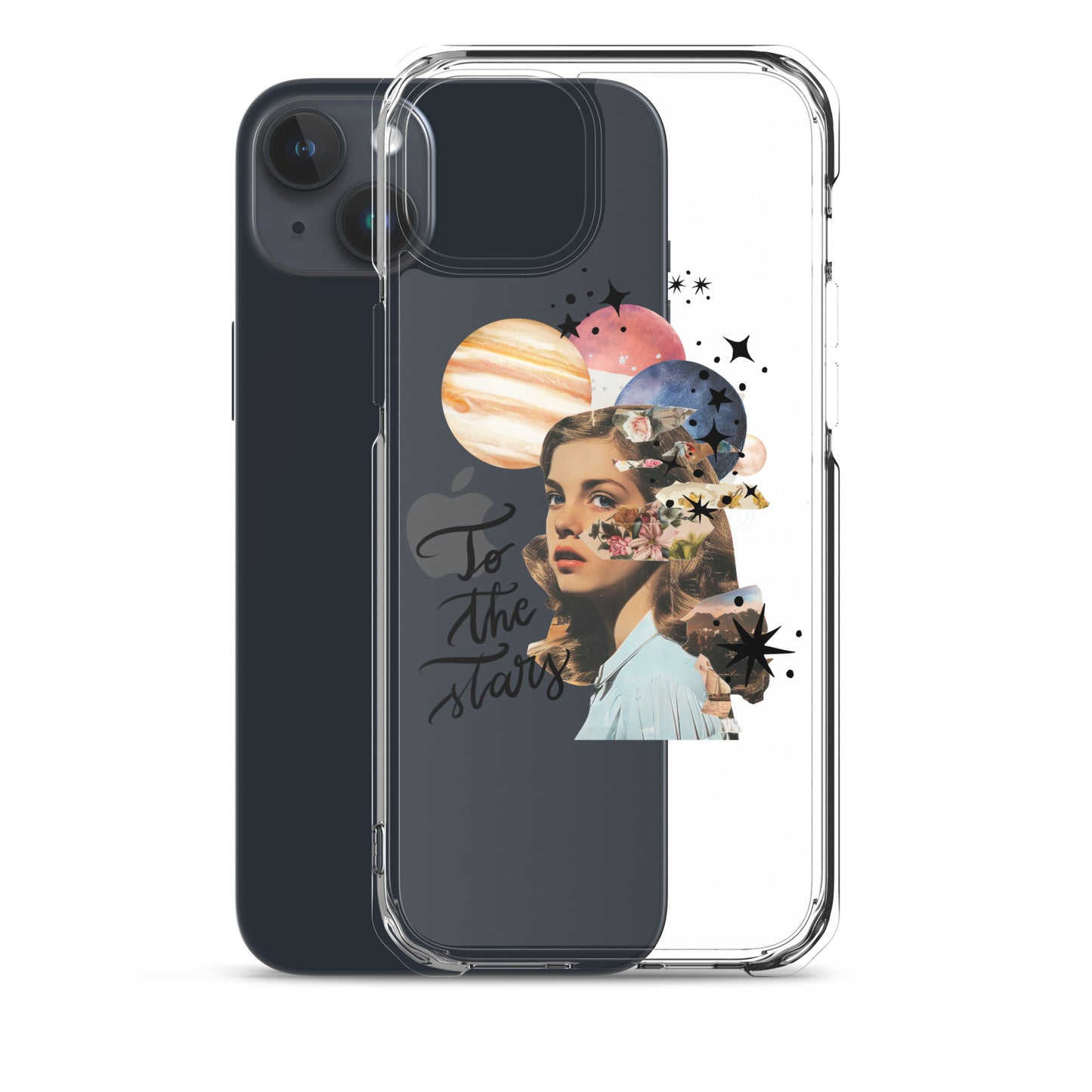Clear Case for iPhone® "To the stars"