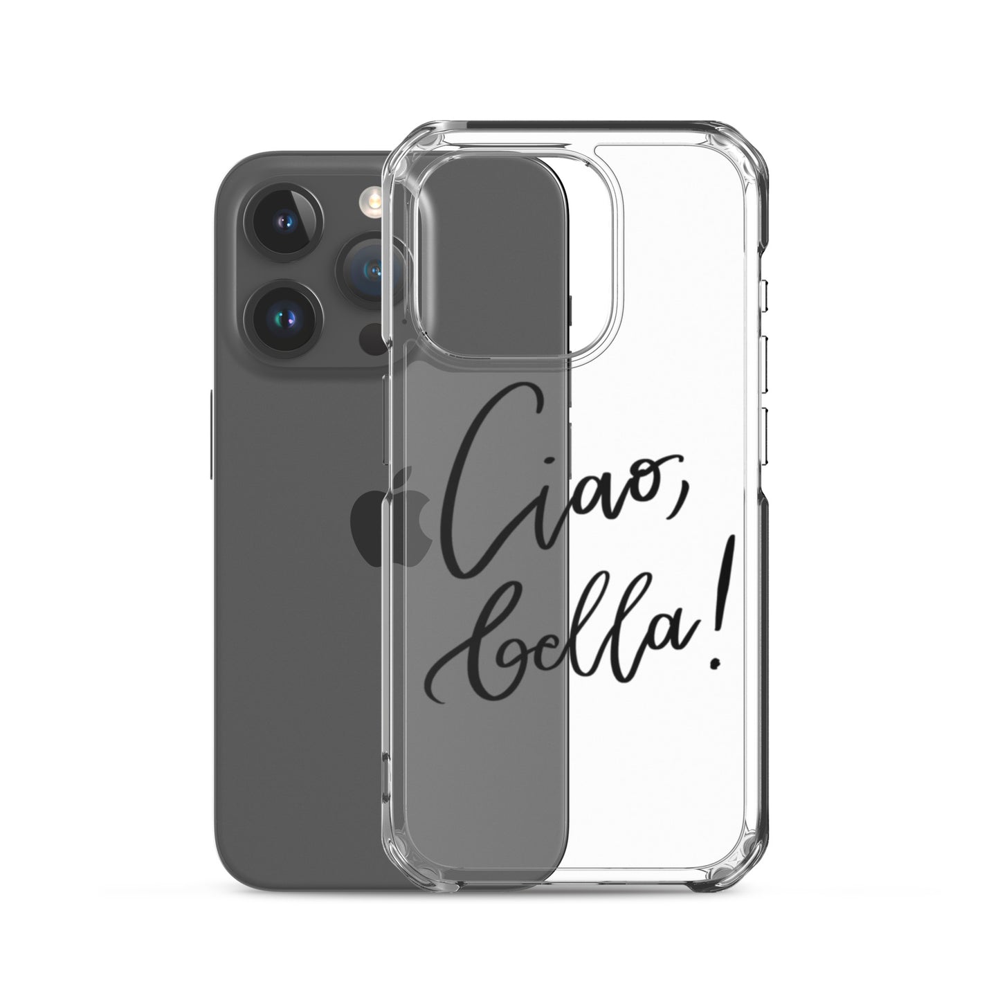 Clear Case for iPhone® "Ciao, bella!"