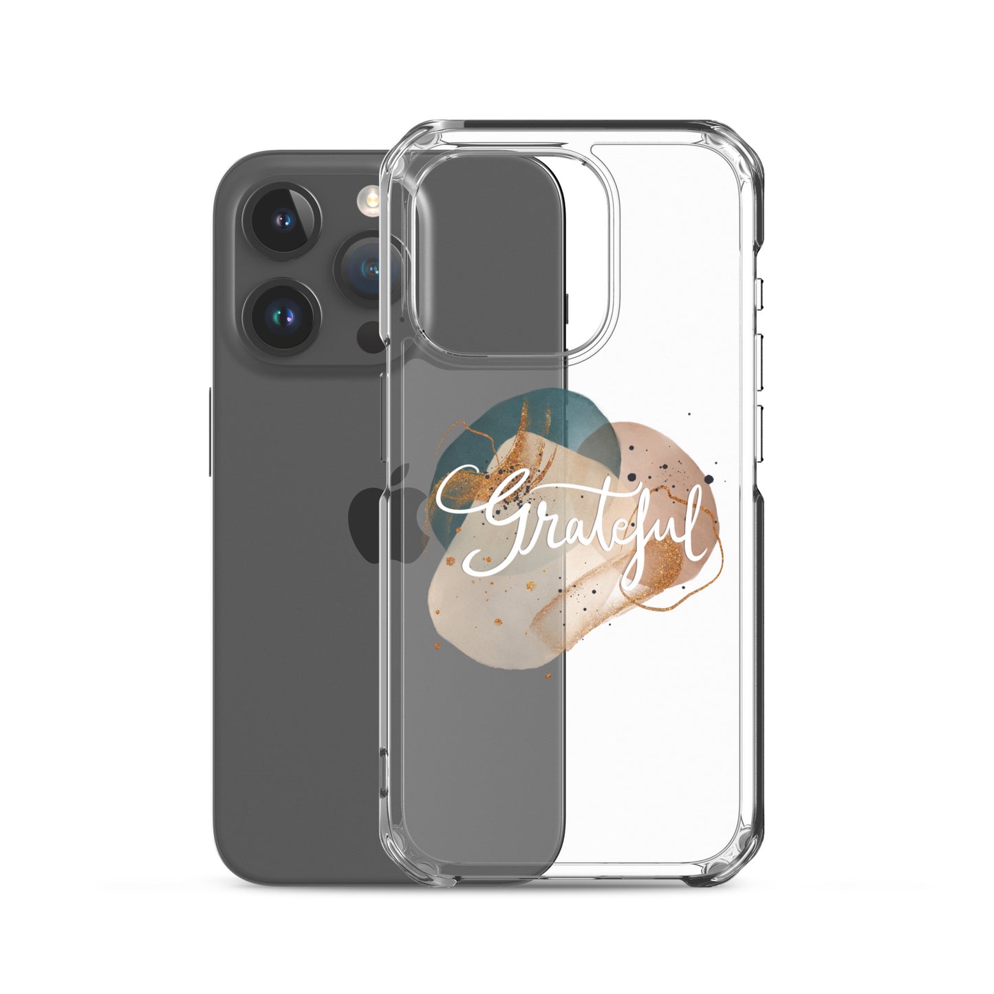 Clear Case for iPhone® "Grateful"