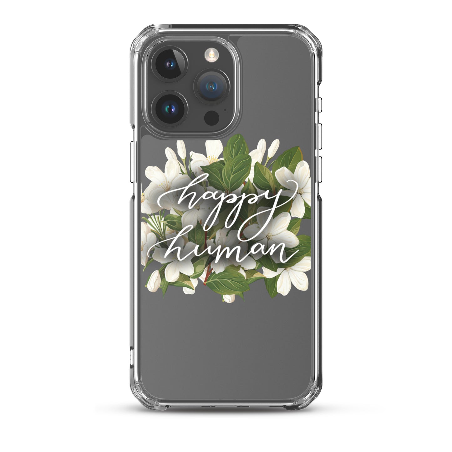 Clear Case for iPhone® "happy human"