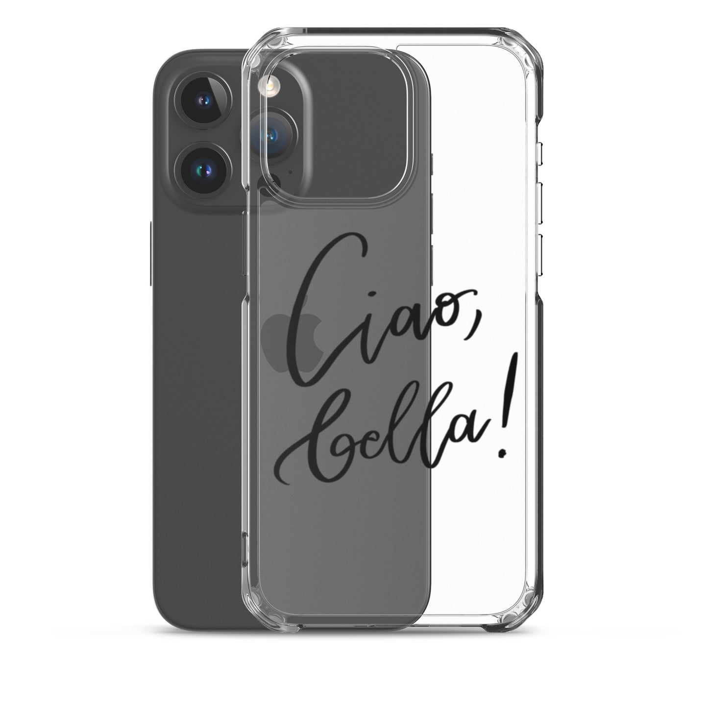 Clear Case for iPhone® "Ciao, bella!"