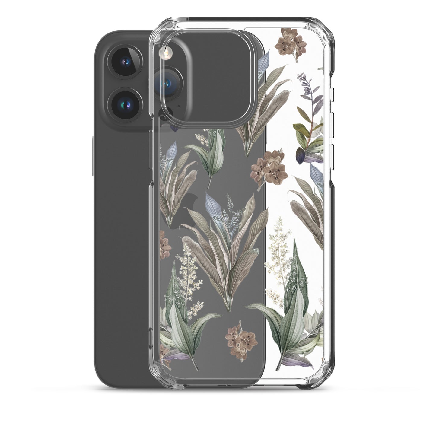 Clear Case for iPhone® "Les fleurs"