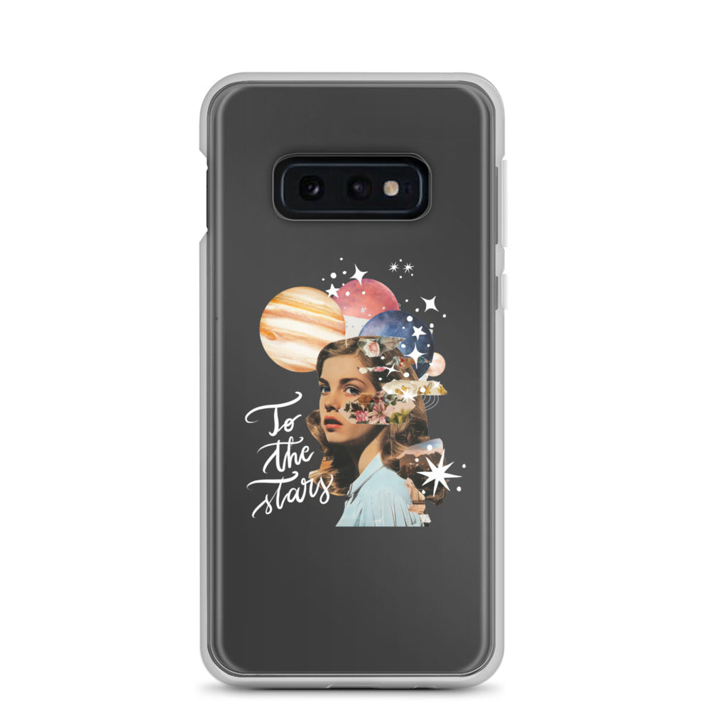 Clear Case for Samsung® "To the stars" (white)