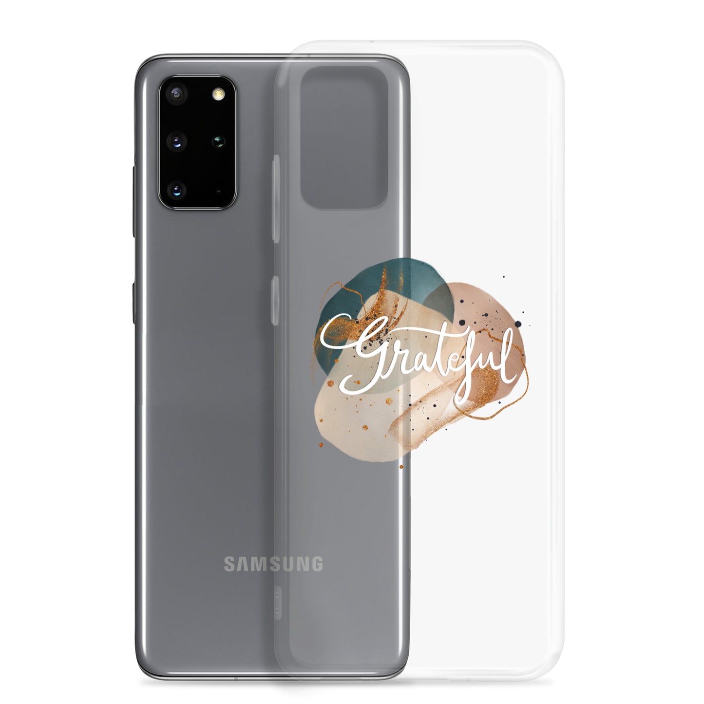 Clear Case for Samsung® "Grateful"