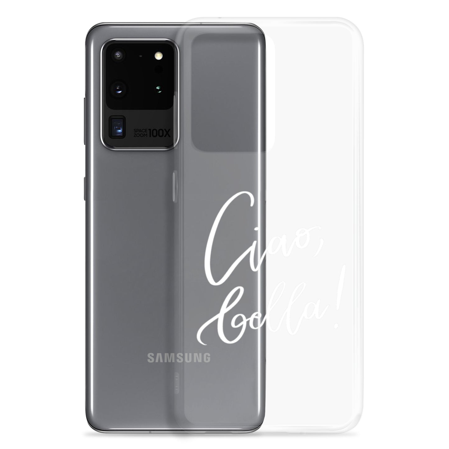 Clear case for Samsung® "Ciao, bella!"