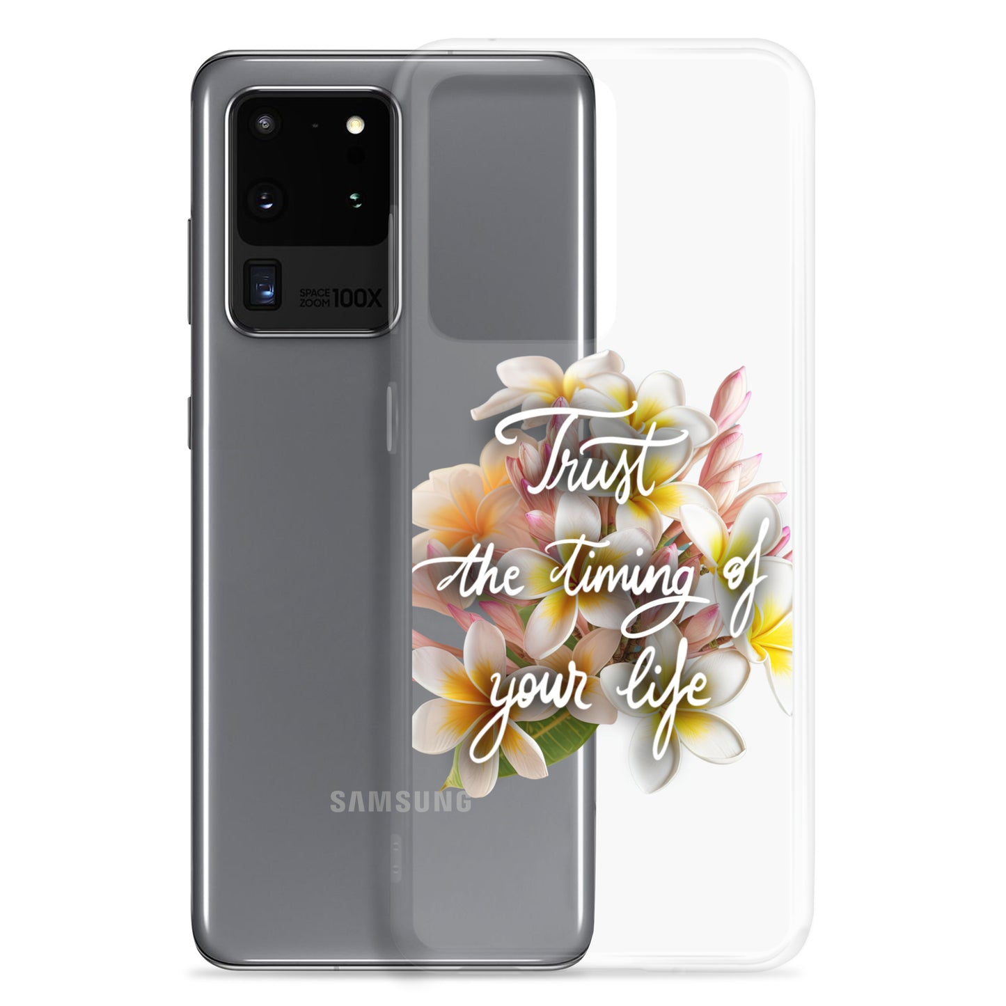 Clear Case for Samsung® "Trust the timing"