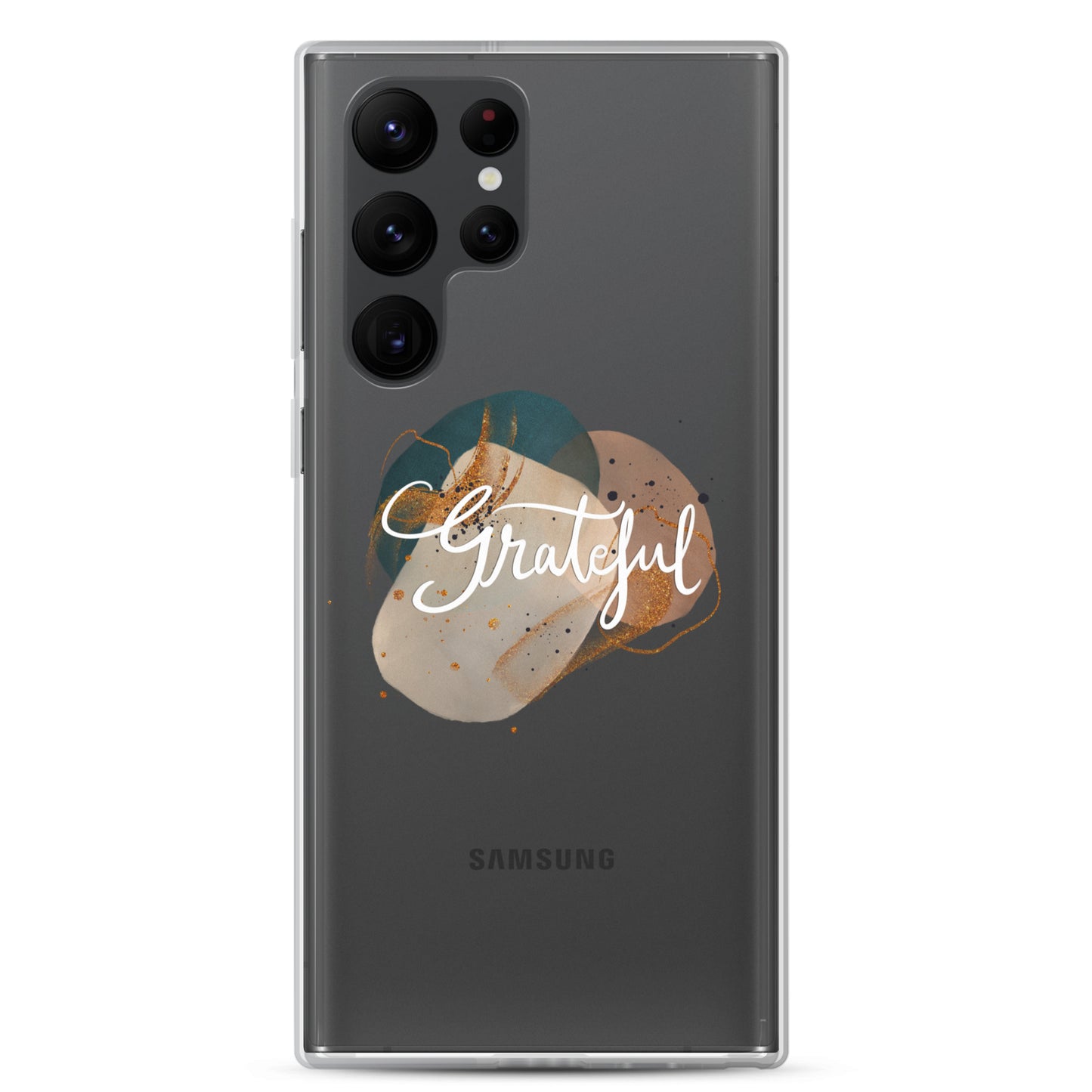 Clear Case for Samsung® "Grateful"
