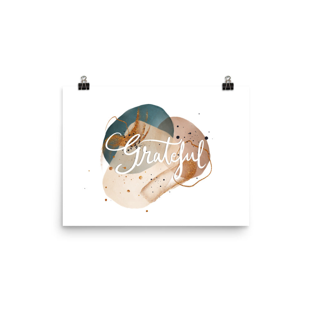 Poster "Grateful"