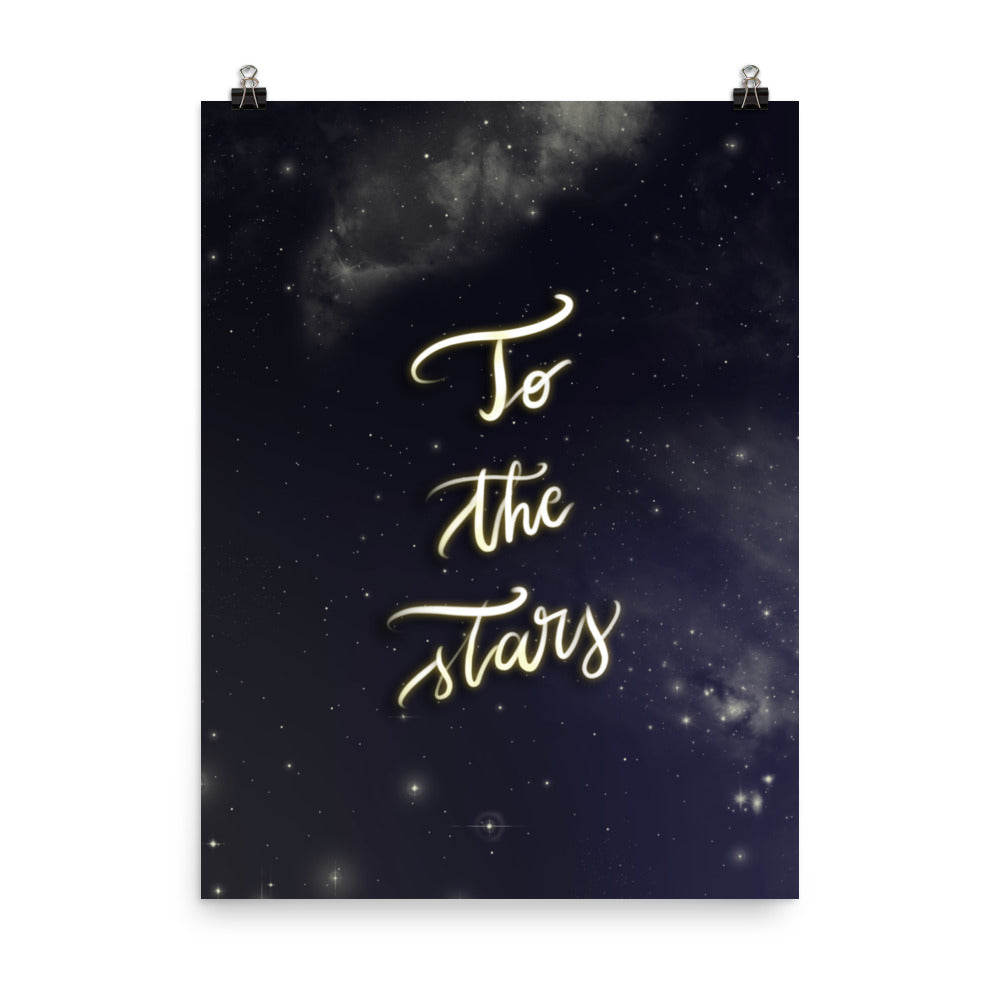 Poster "To the stars"