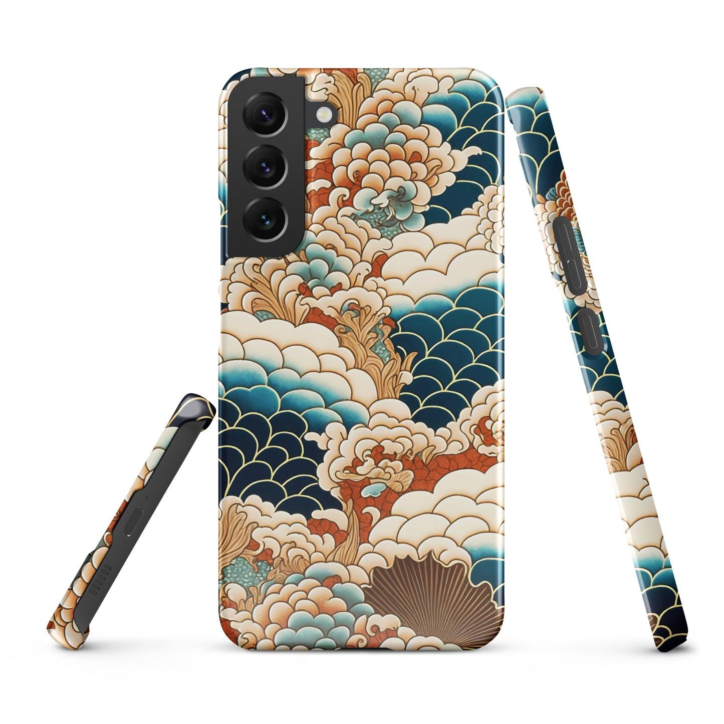 Snap case for Samsung® "Japan waves"